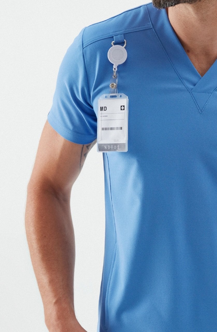 O R L O V - Arktik Mavi Erkek Üniforma Üst