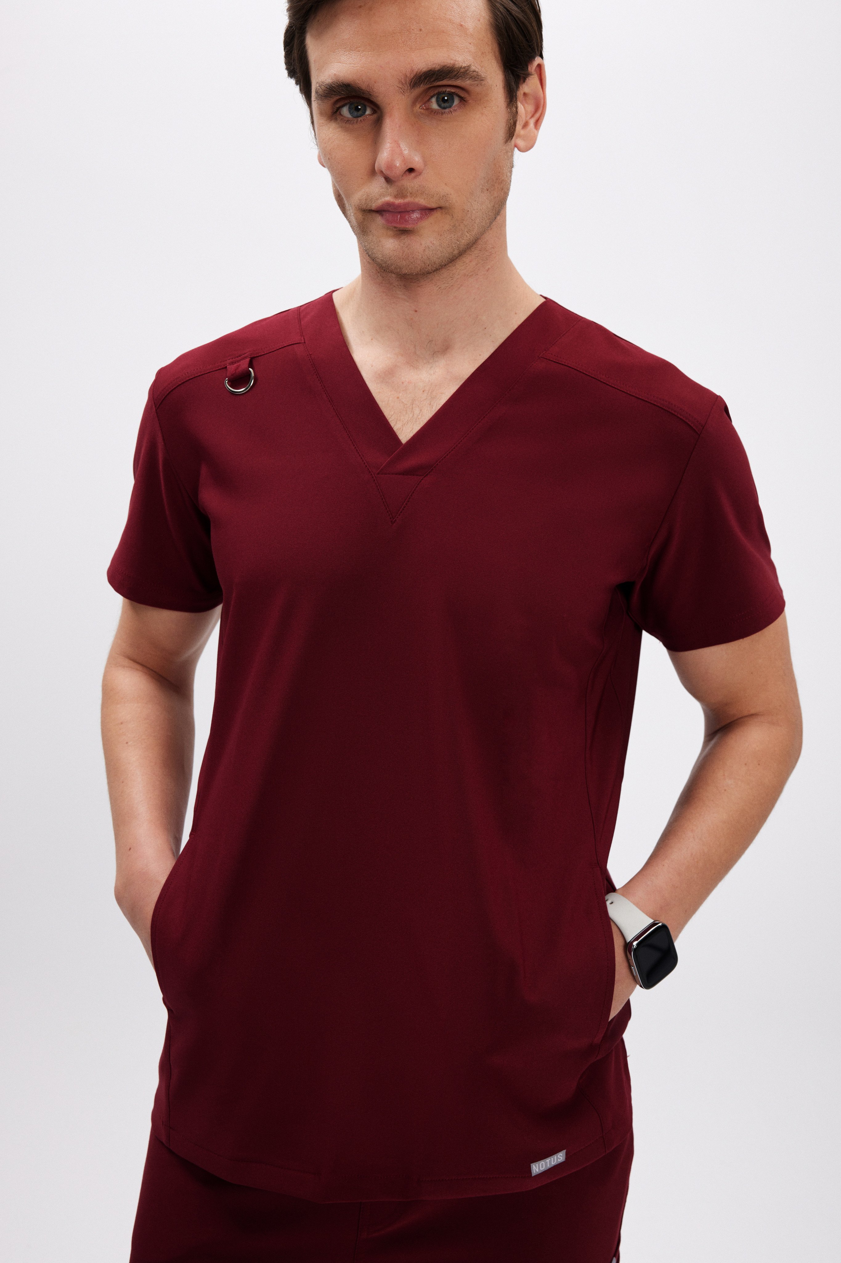 O R L O V - Bordo Erkek Üniforma Üst