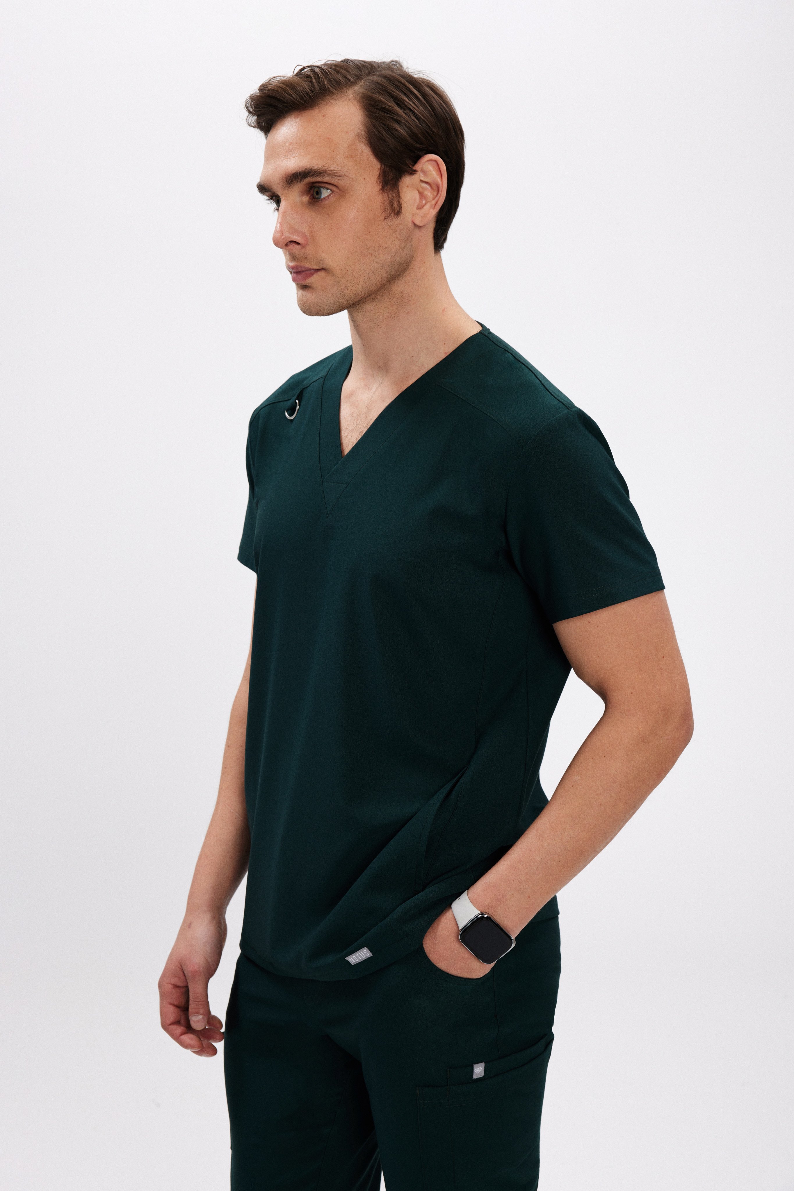 O R L O V - Zümrüt Yeşili Erkek Üniforma Üst