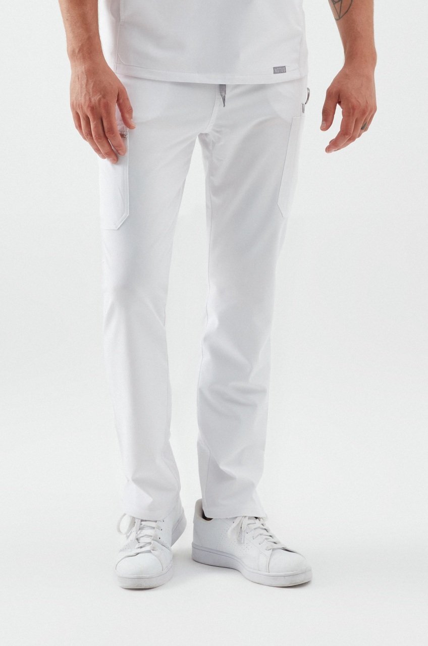 A L L N A T T - Beyaz Erkek Üniforma Alt