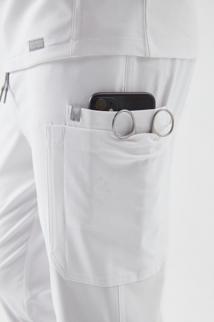 A L L N A T T - Beyaz Erkek Üniforma Alt