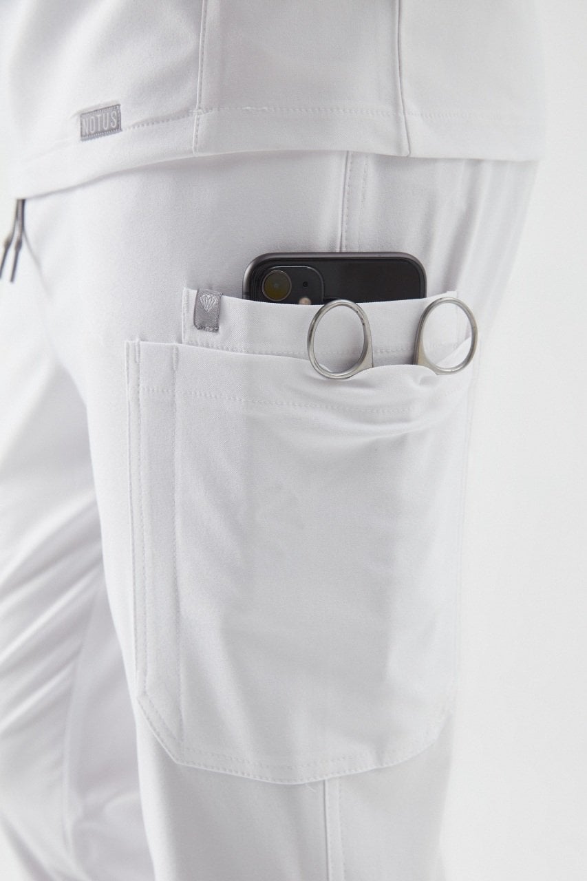 A L L N A T T - Beyaz Erkek Üniforma Alt