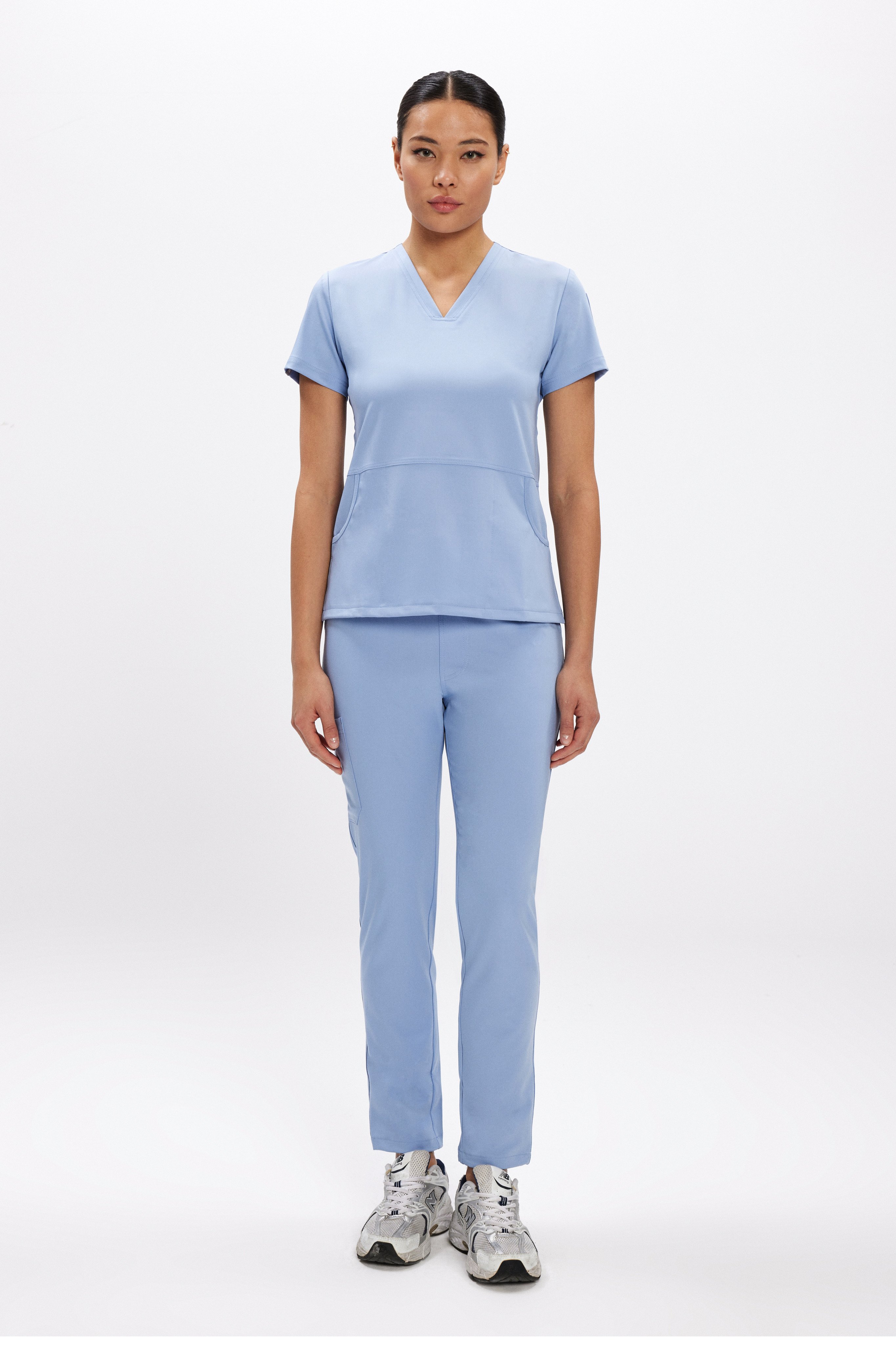 B O S T O N - Açık Mavi Kadın Üniforma Takım