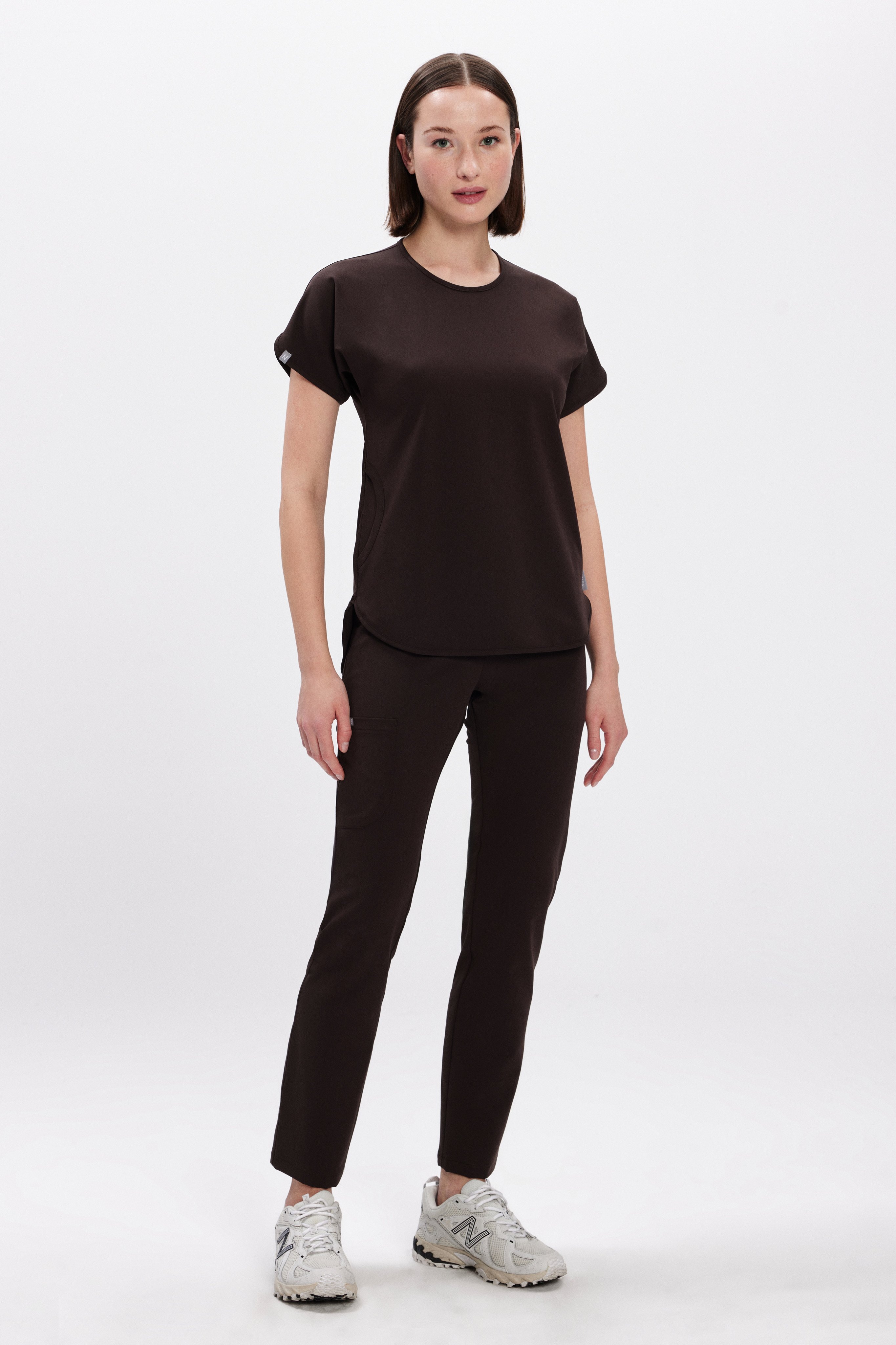 M E L B O U R N E - Koyu Kahve Kadın Üniforma Takım