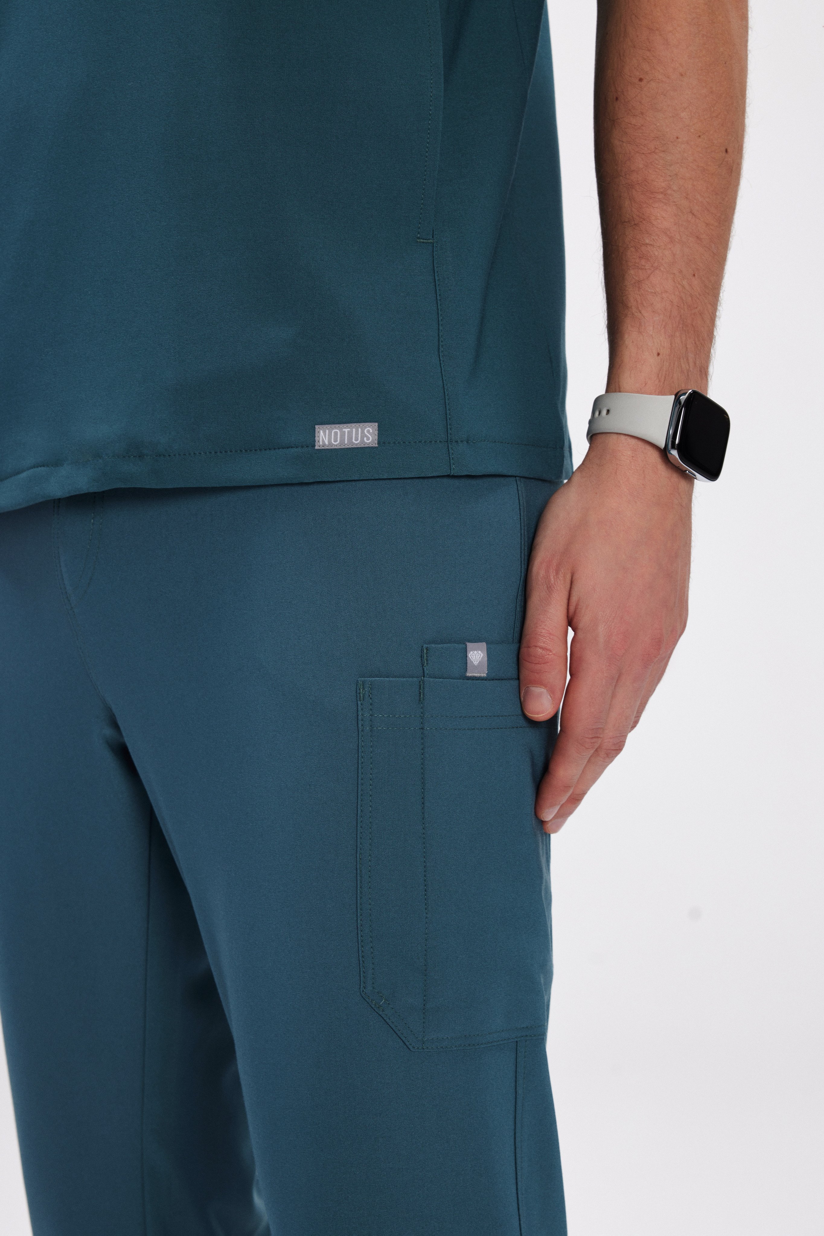 A L L N A T T - Petrol Yeşili Erkek Üniforma Alt