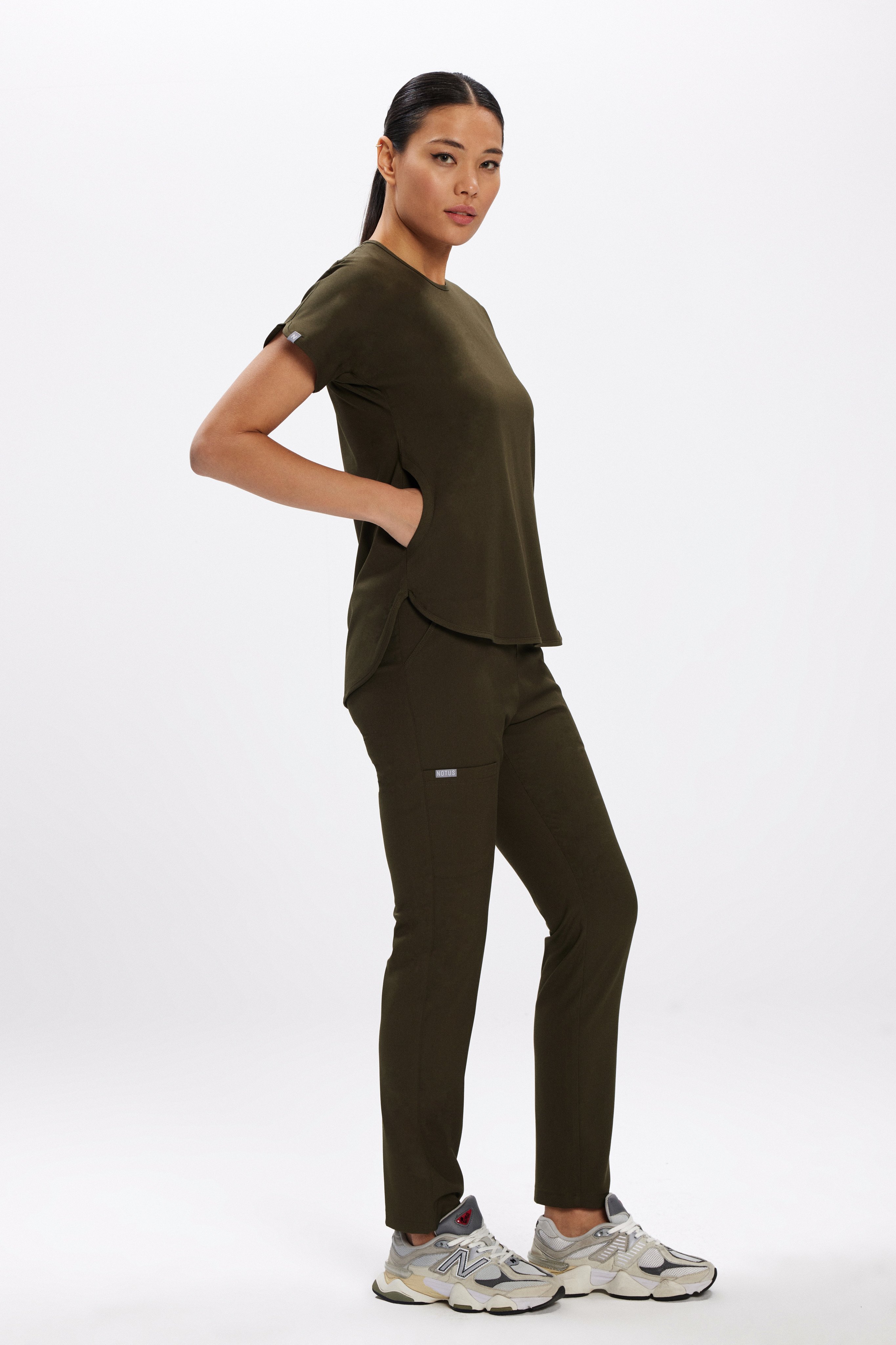 M E L B O U R N E - Haki Kadın Üniforma Takım