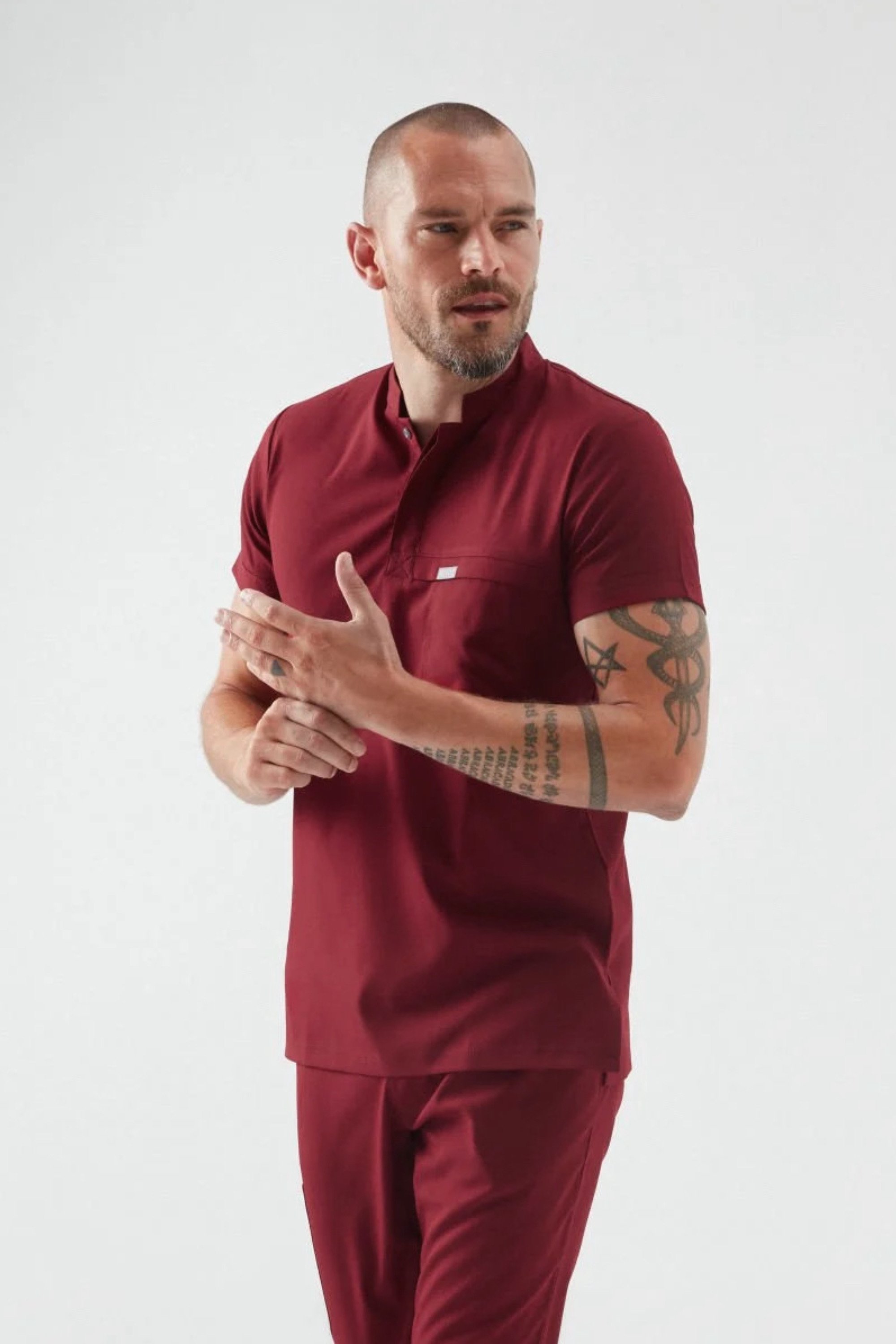 S Y D N E Y - Bordo Erkek Üniforma Üst