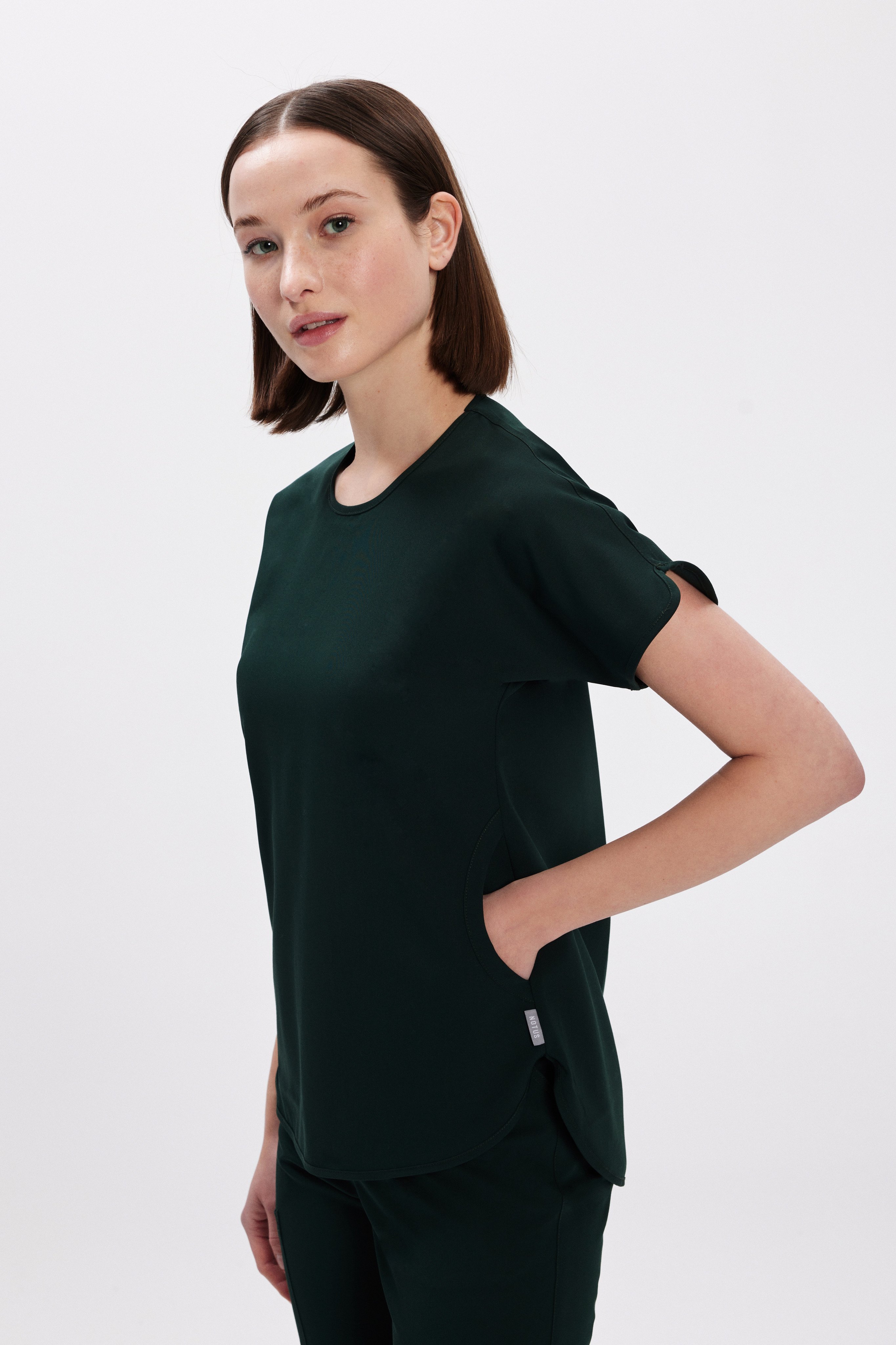 M E L B O U R N E - Çam Yeşili Kadın Üniforma Takım