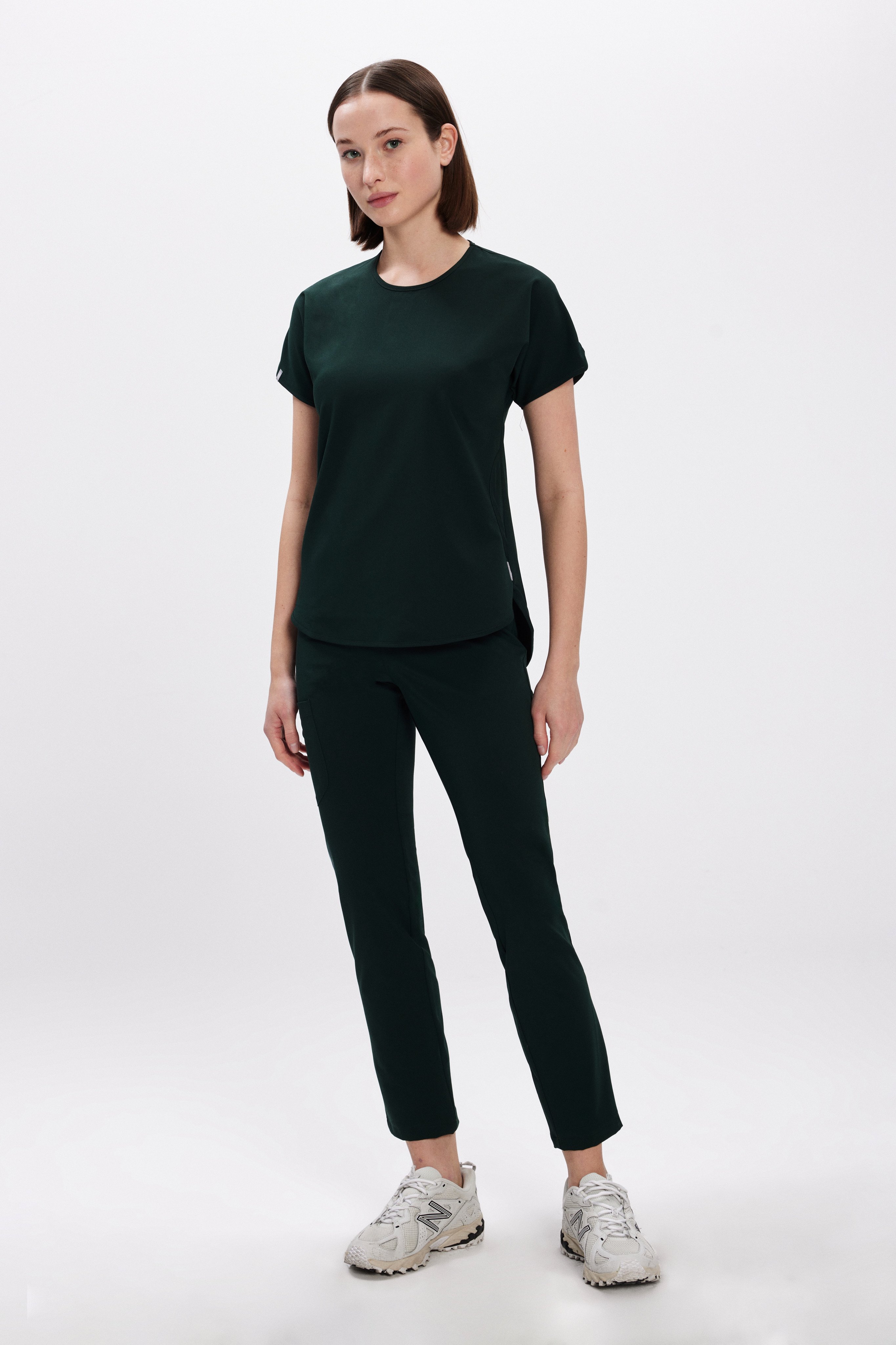 M E L B O U R N E - Çam Yeşili Kadın Üniforma Takım