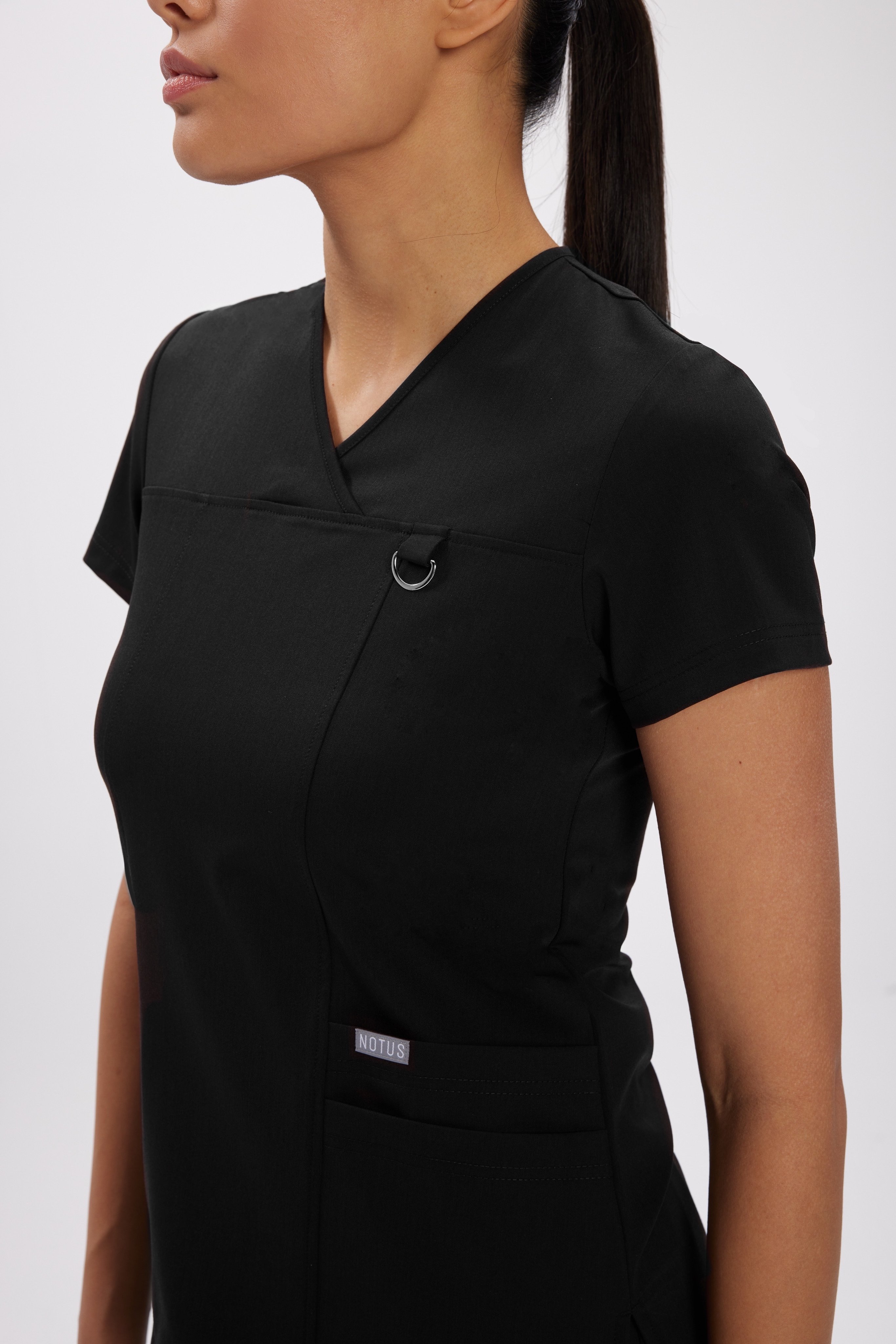 L I S B O N - Siyah Kadın Üniforma Takım