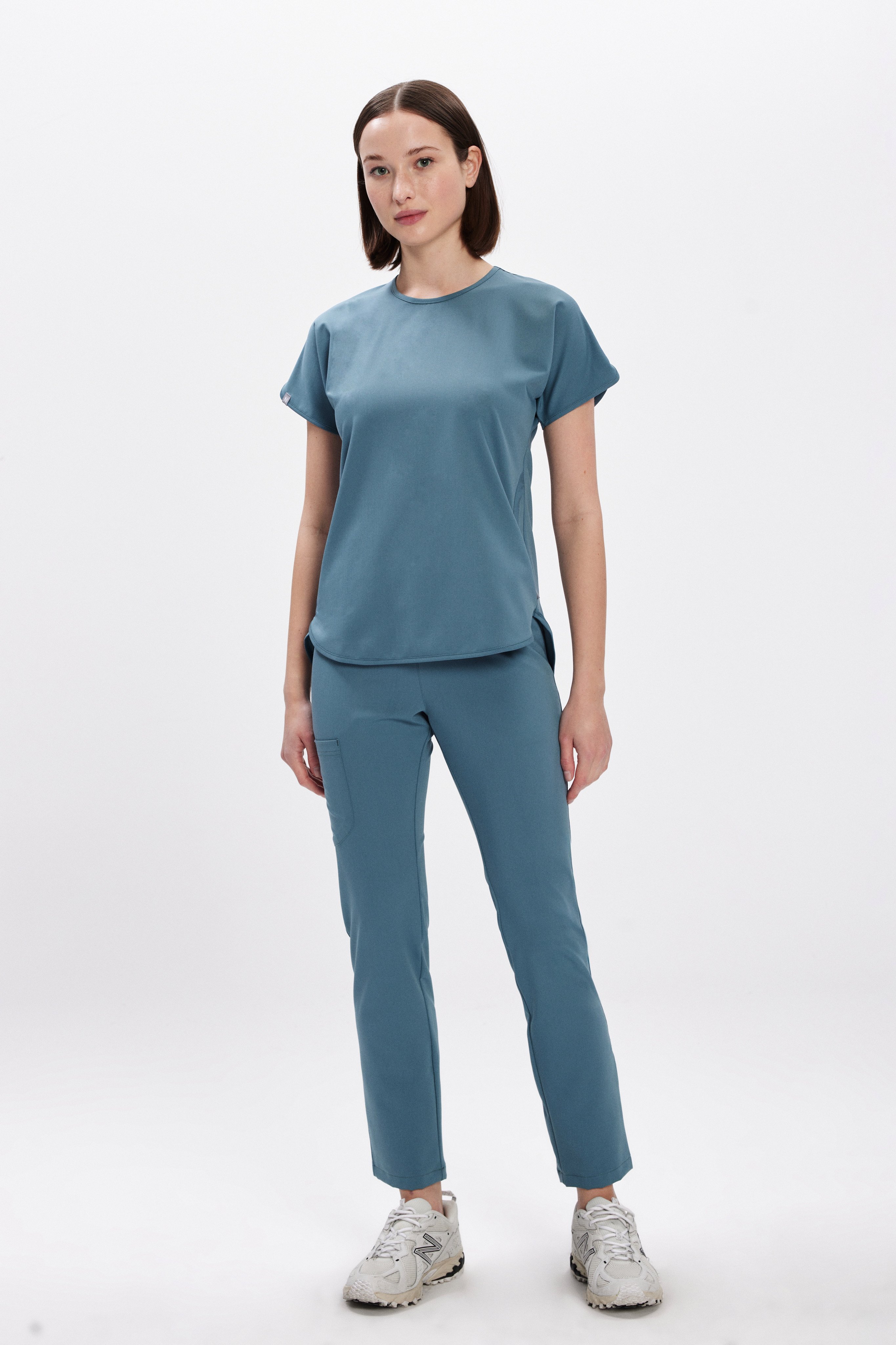 M E L B O U R N E - Petrol Yeşili Kadın Üniforma Takım