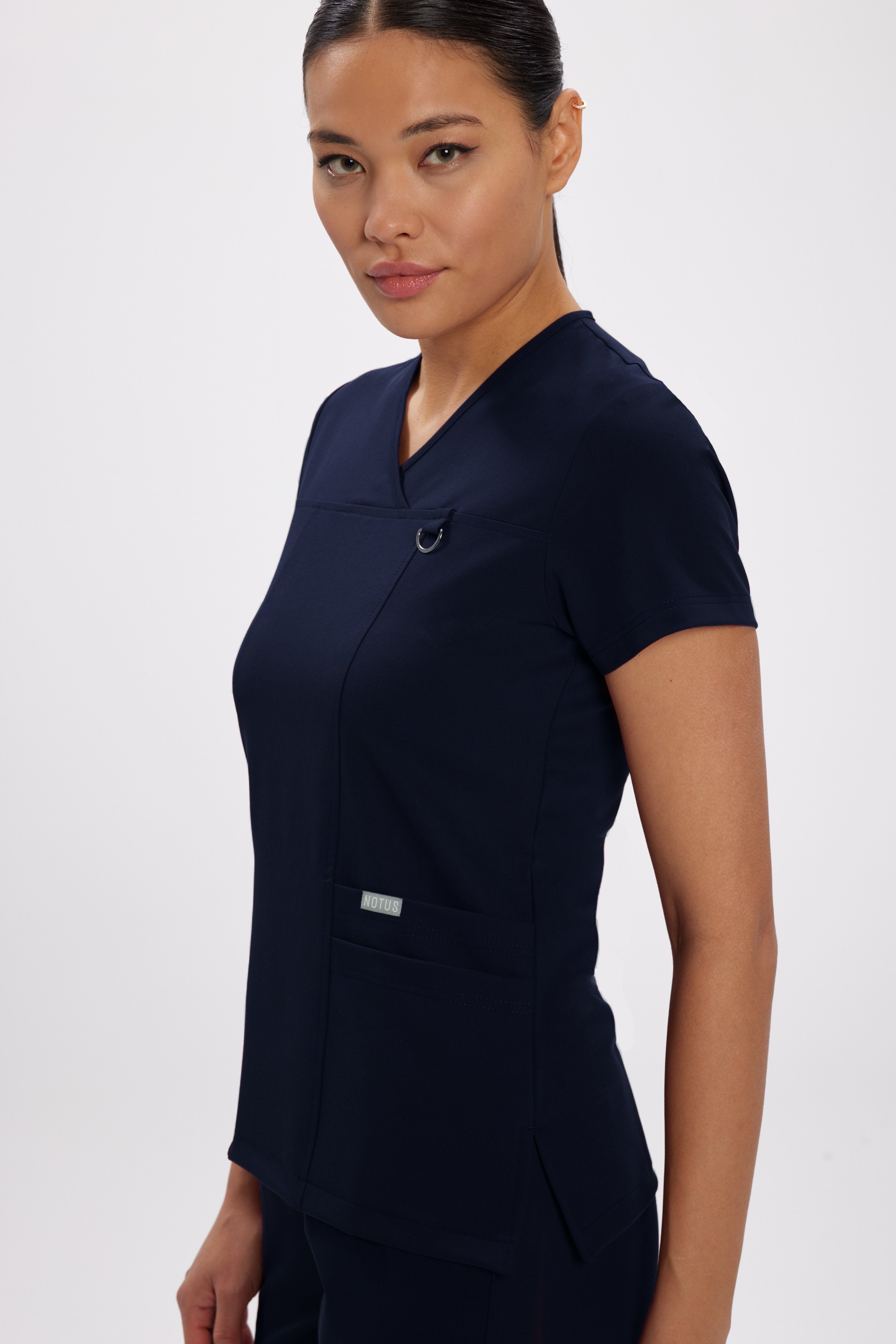 L I S B O N - Lacivert Kadın Üniforma Takım