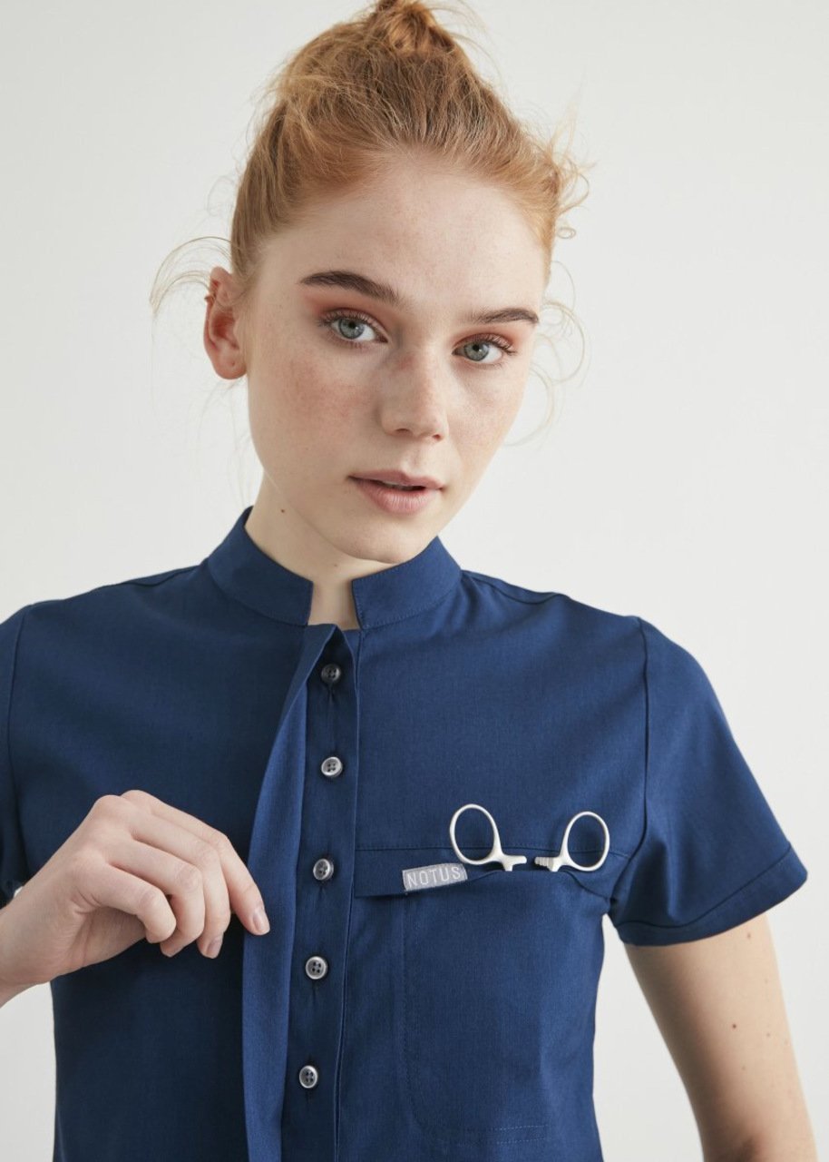 S Y D N E Y - Petrol Lacivert Kadın Üniforma Üst