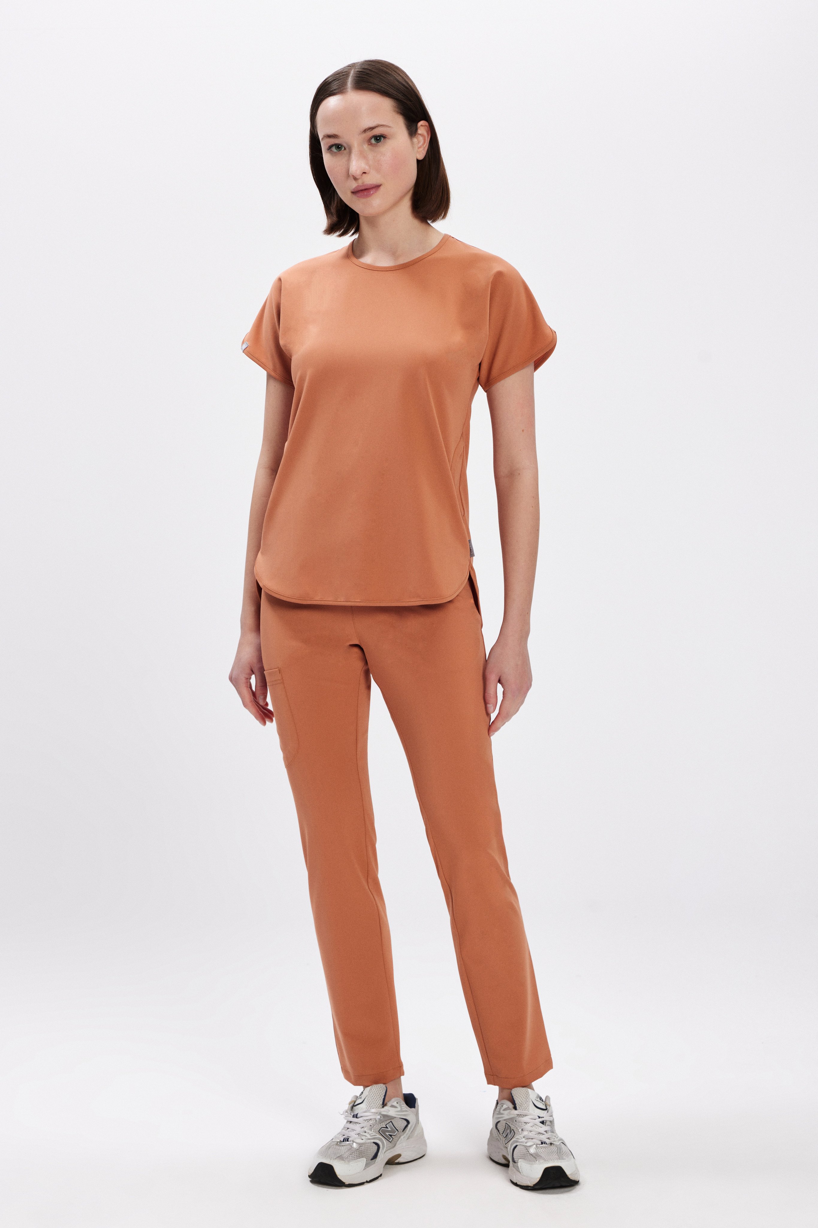 M E L B O U R N E - Terakota Kadın Üniforma Takım