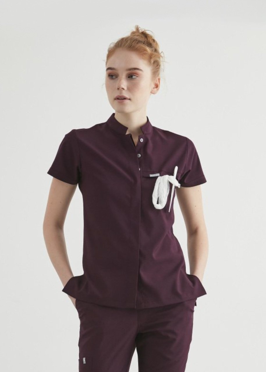 S Y D N E Y - Mürdüm Kadın Üniforma Üst