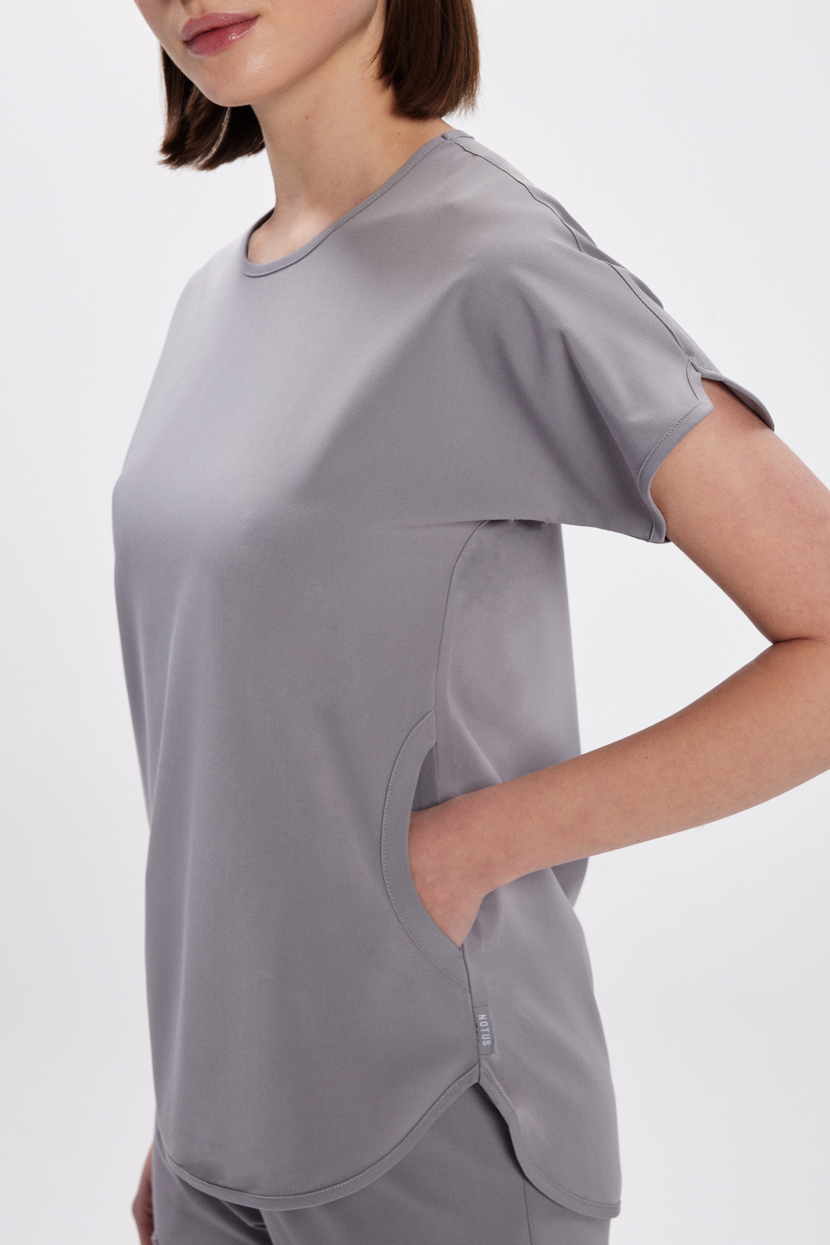 M E L B O U R N E - Gri Kadın Üniforma Takım