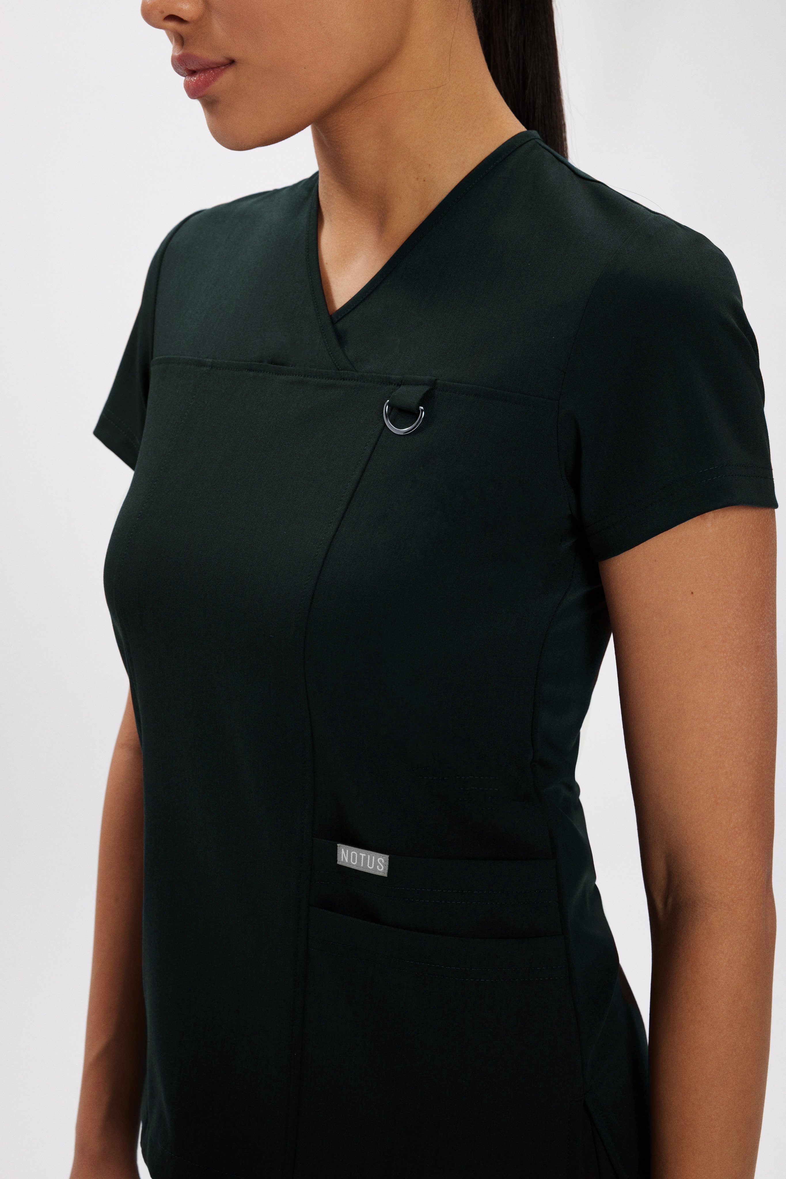 L I S B O N - Çam Yeşil Kadın Üniforma Takım