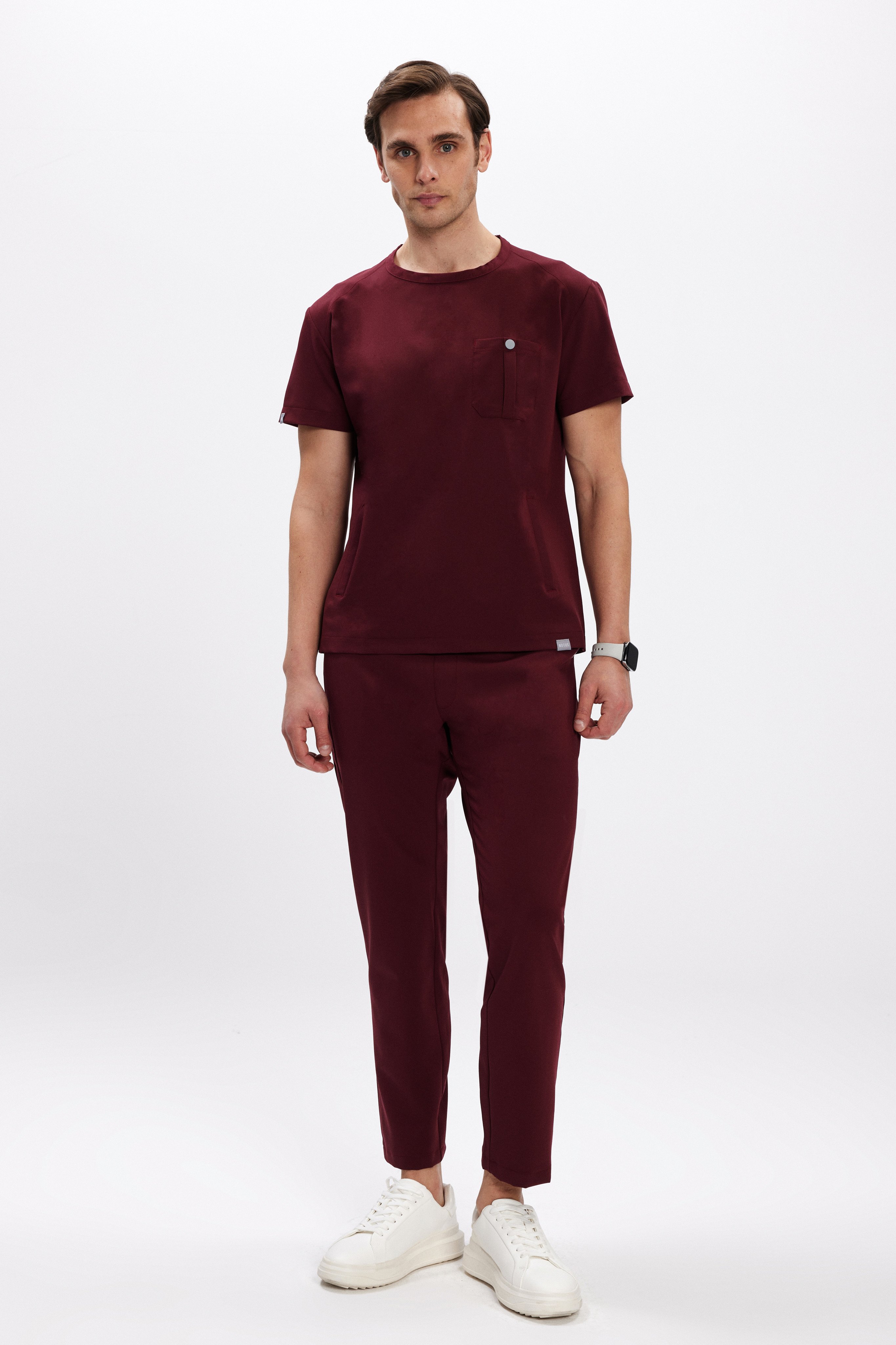 D U B L I N - Bordo Erkek Üniforma Takım