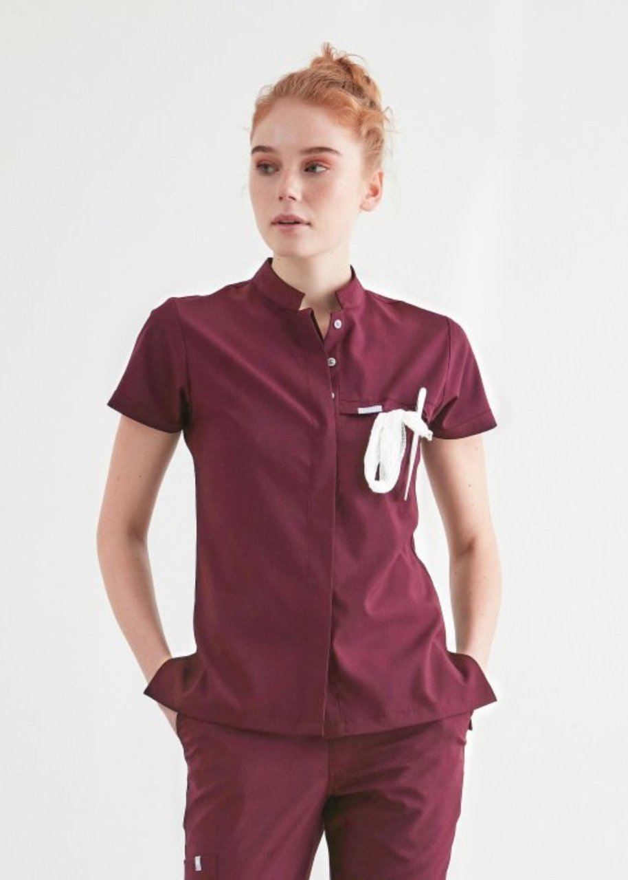 S Y D N E Y - Bordo Kadın Üniforma Üst