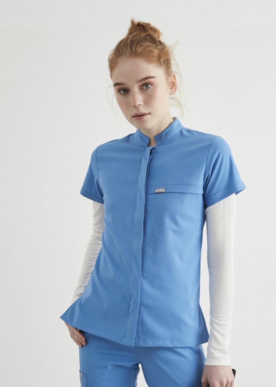 S Y D N E Y - Gök Mavi Kadın Üniforma Üst