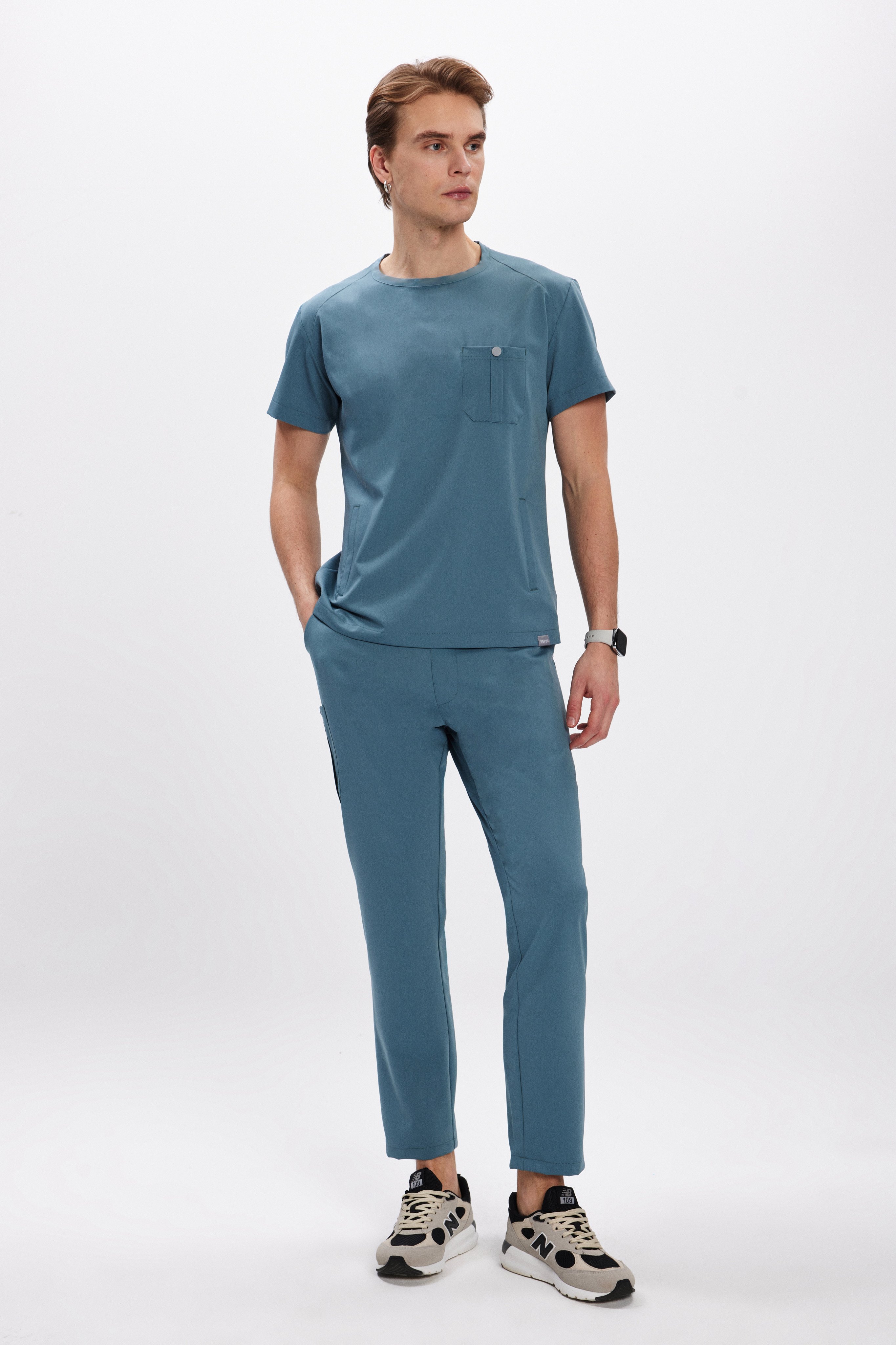 D U B L I N - Petrol Yeşili Erkek Üniforma Takım