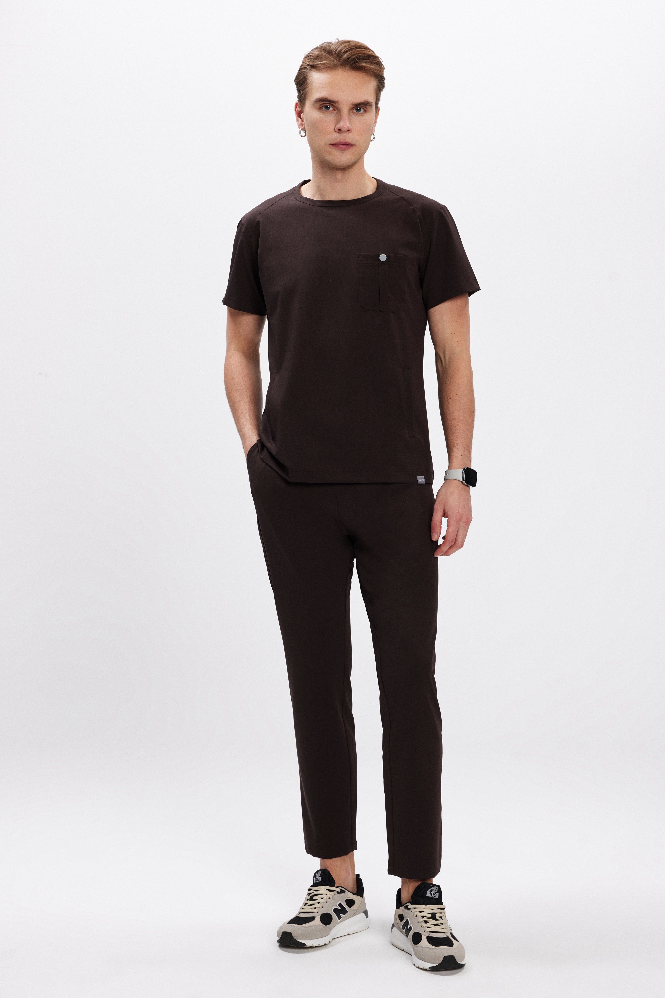 D U B L I N - Koyu Kahve Erkek Üniforma Takım