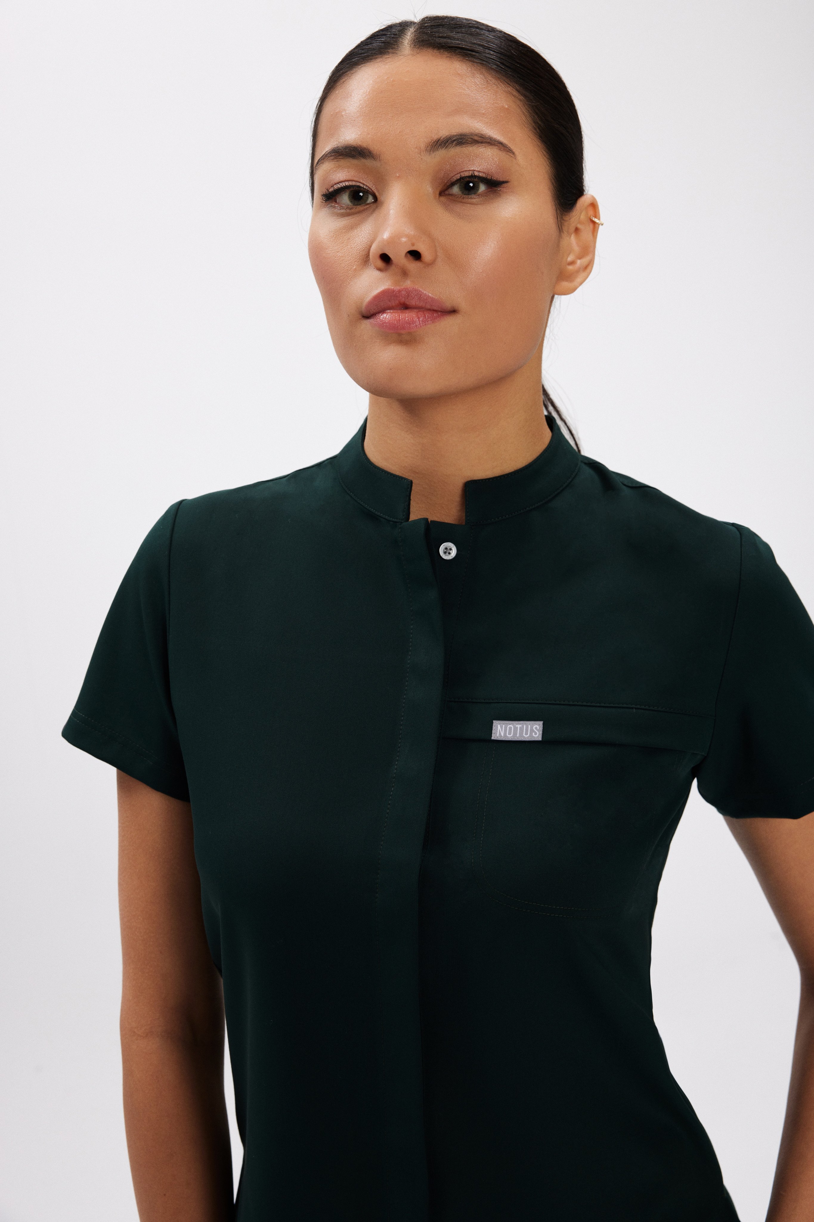 S Y D N E Y - Çam Yeşili Kadın Üniforma Üst