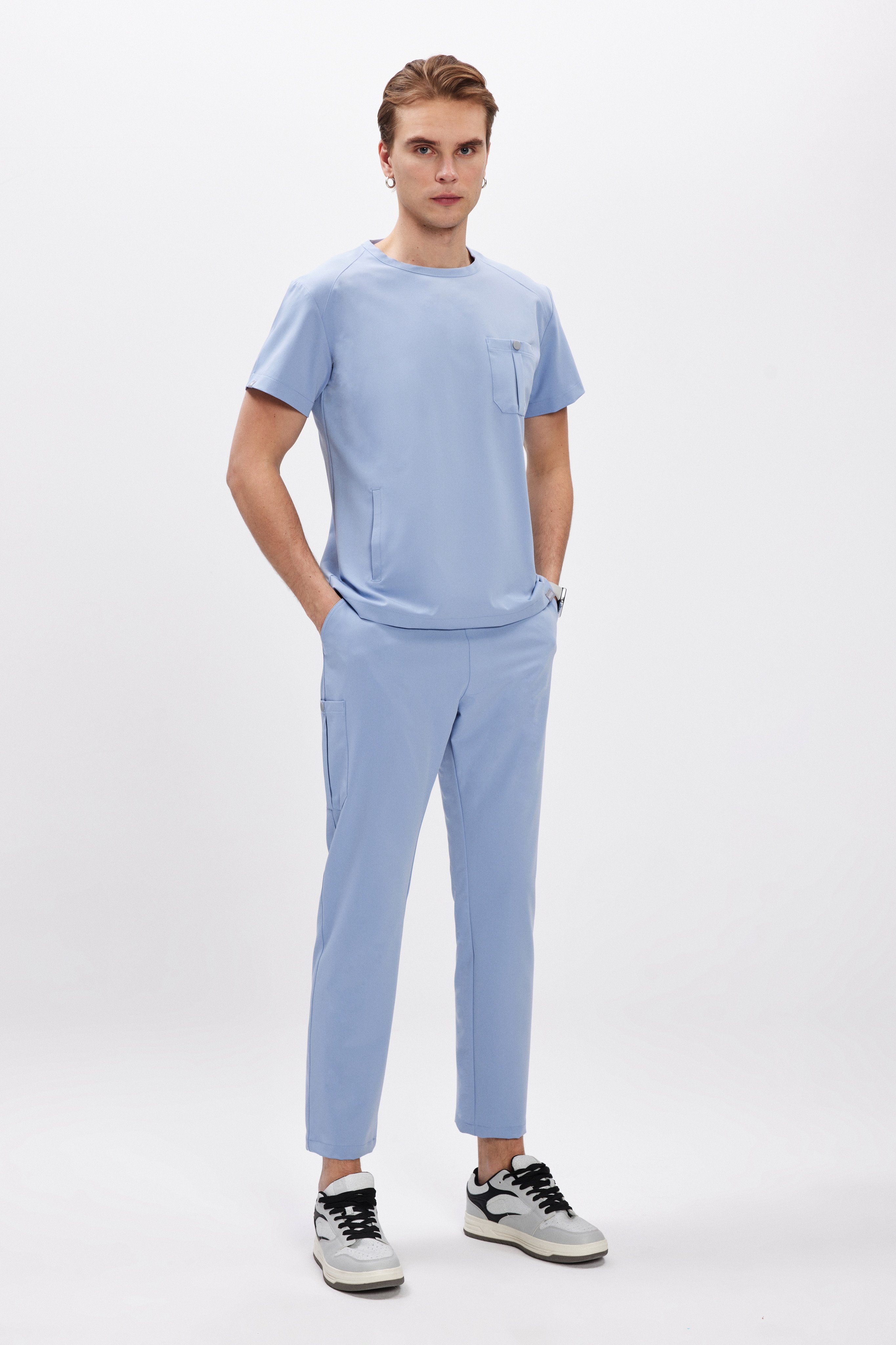 D U B L I N - Açık Mavi Erkek Üniforma Takım