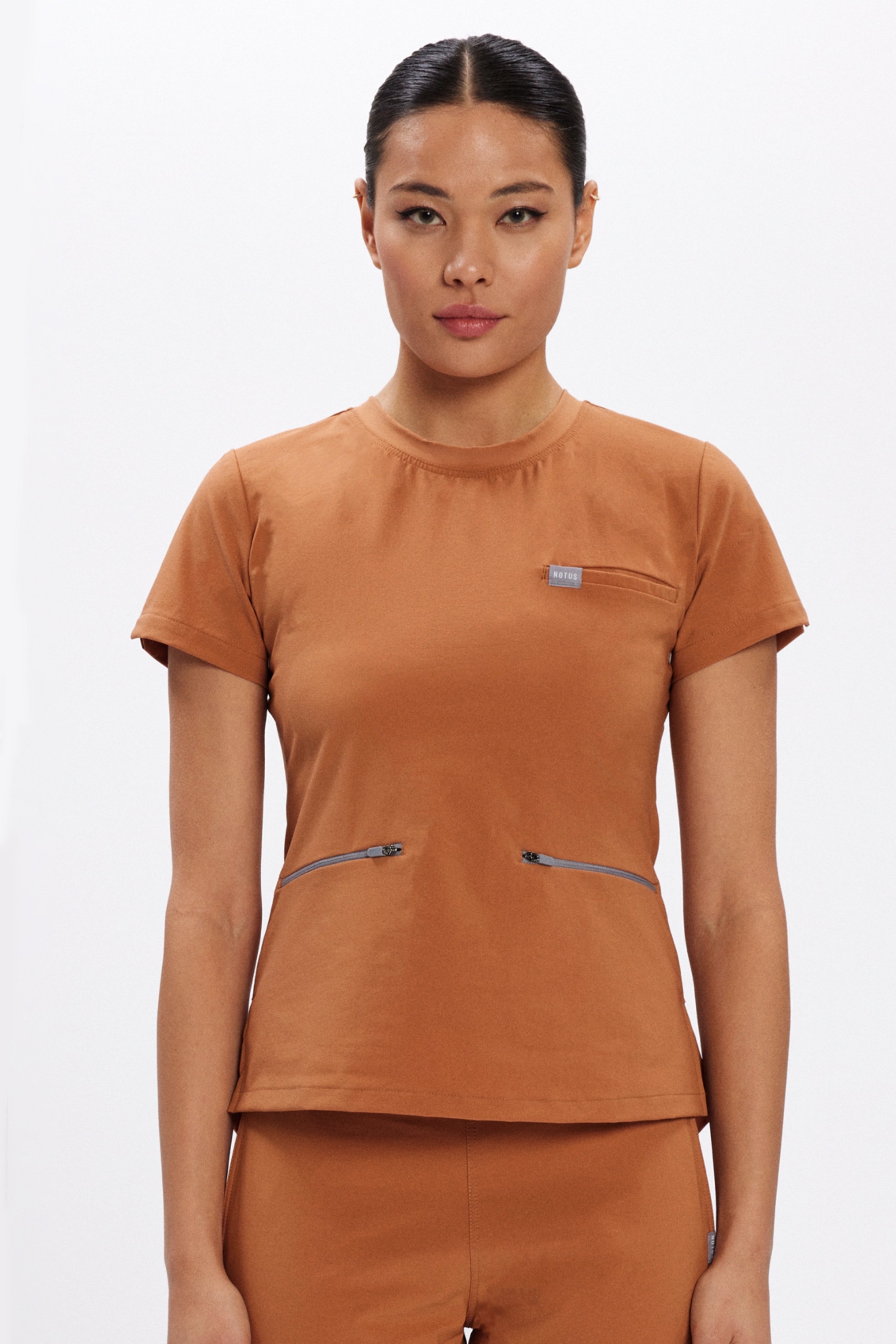 A T H E N A - Papaya Turuncu Kadın Üst