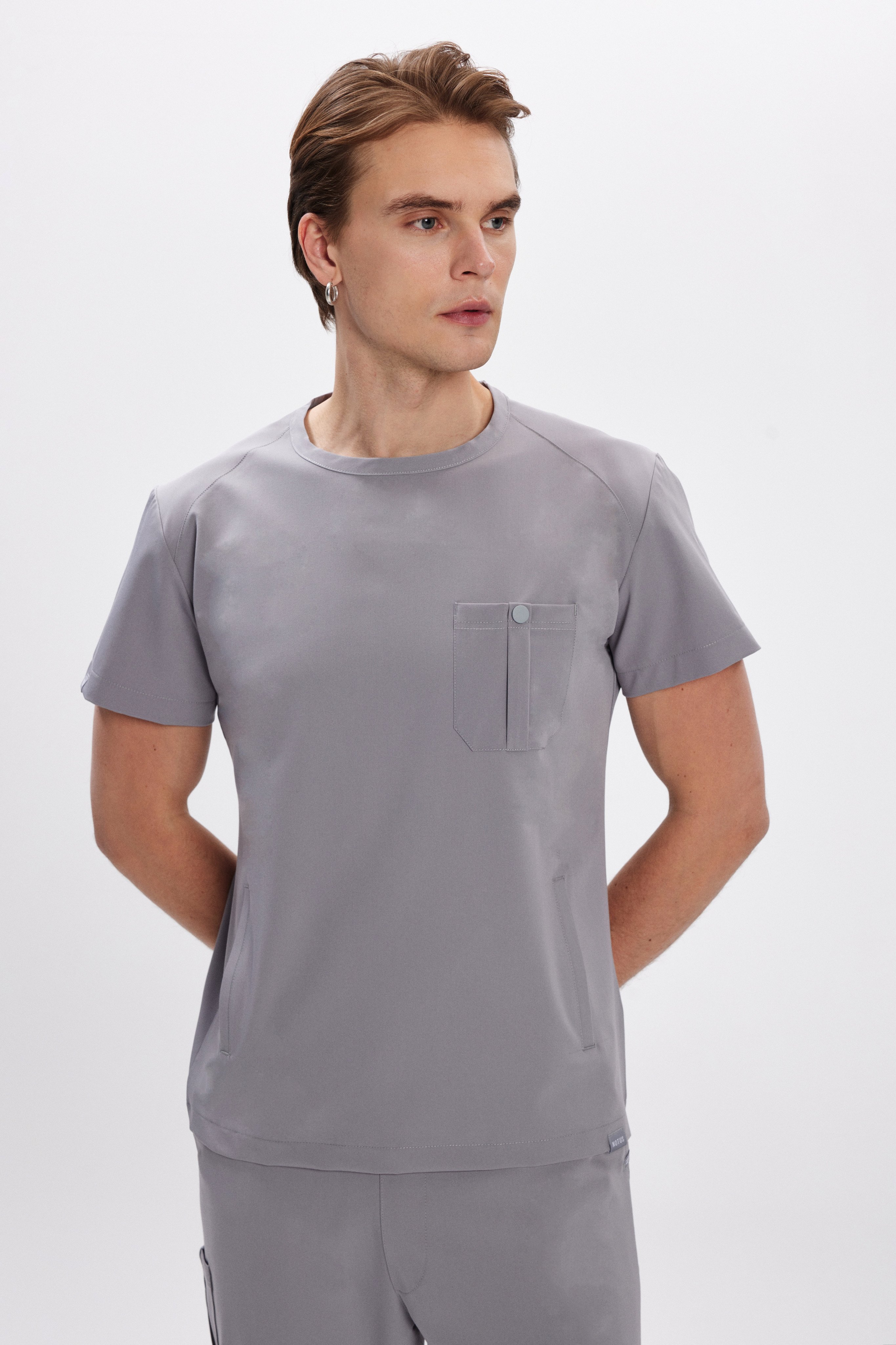 D U B L I N - Gri Erkek Üniforma Takım