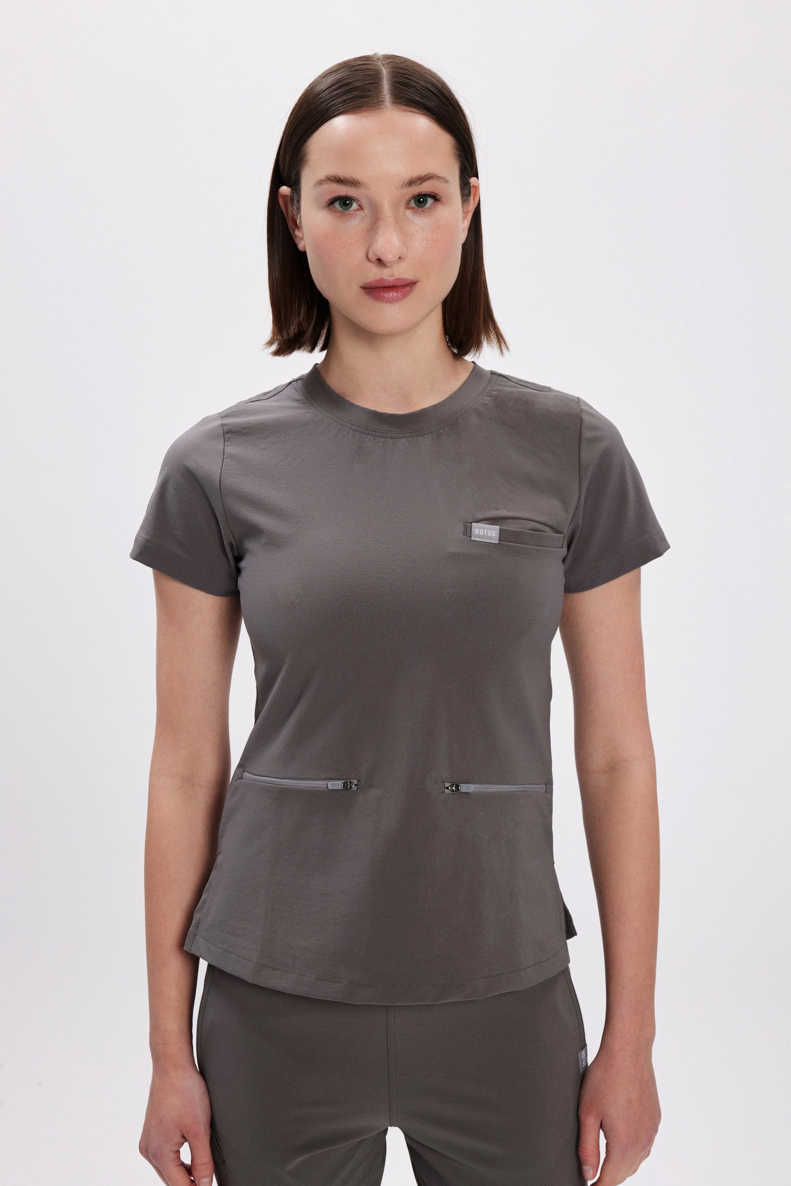 A T H E N A - Gri Kadın Üst