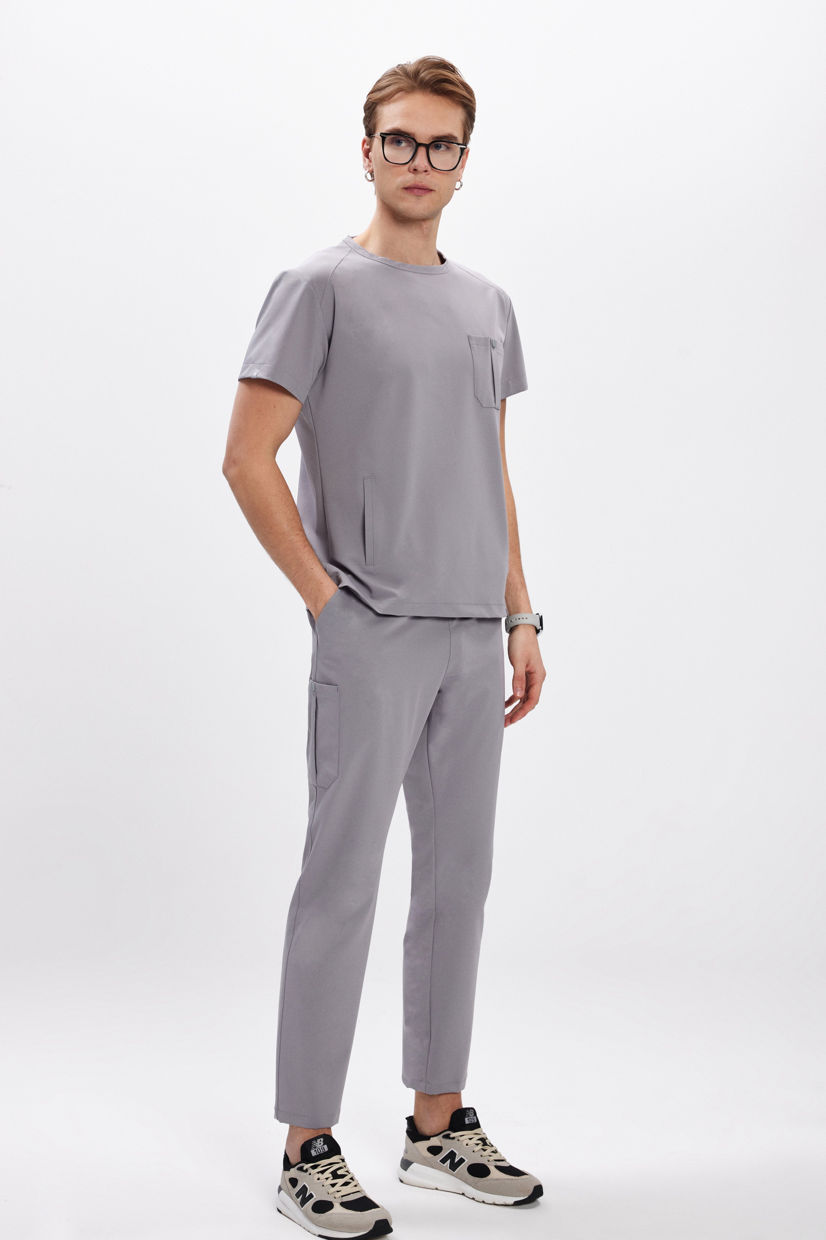 D U B L I N - Gri Erkek Üniforma Takım