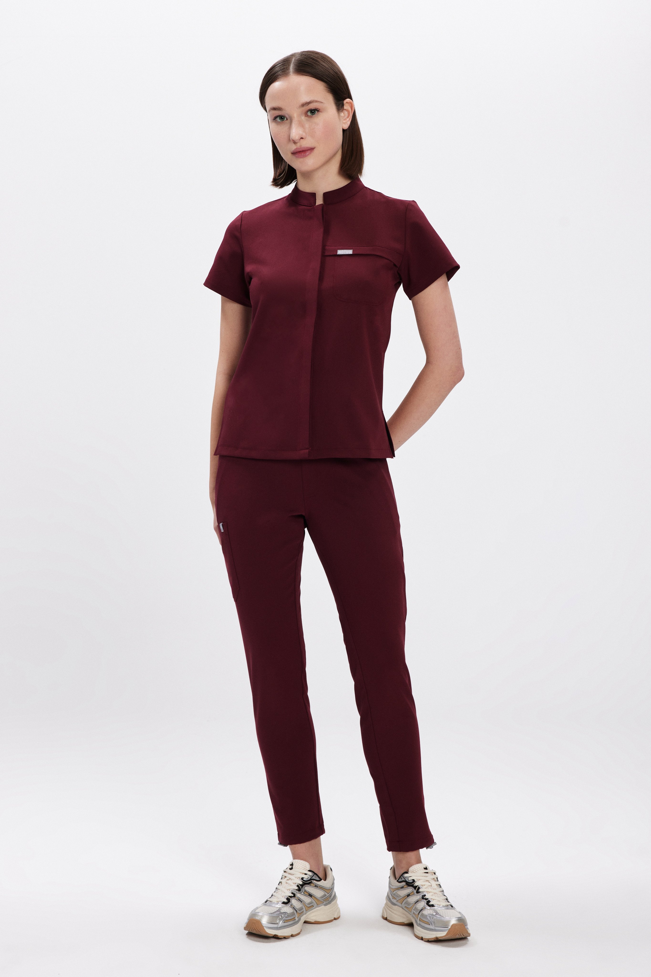 S Y D N E Y - Bordo Kadın Üniforma Takım