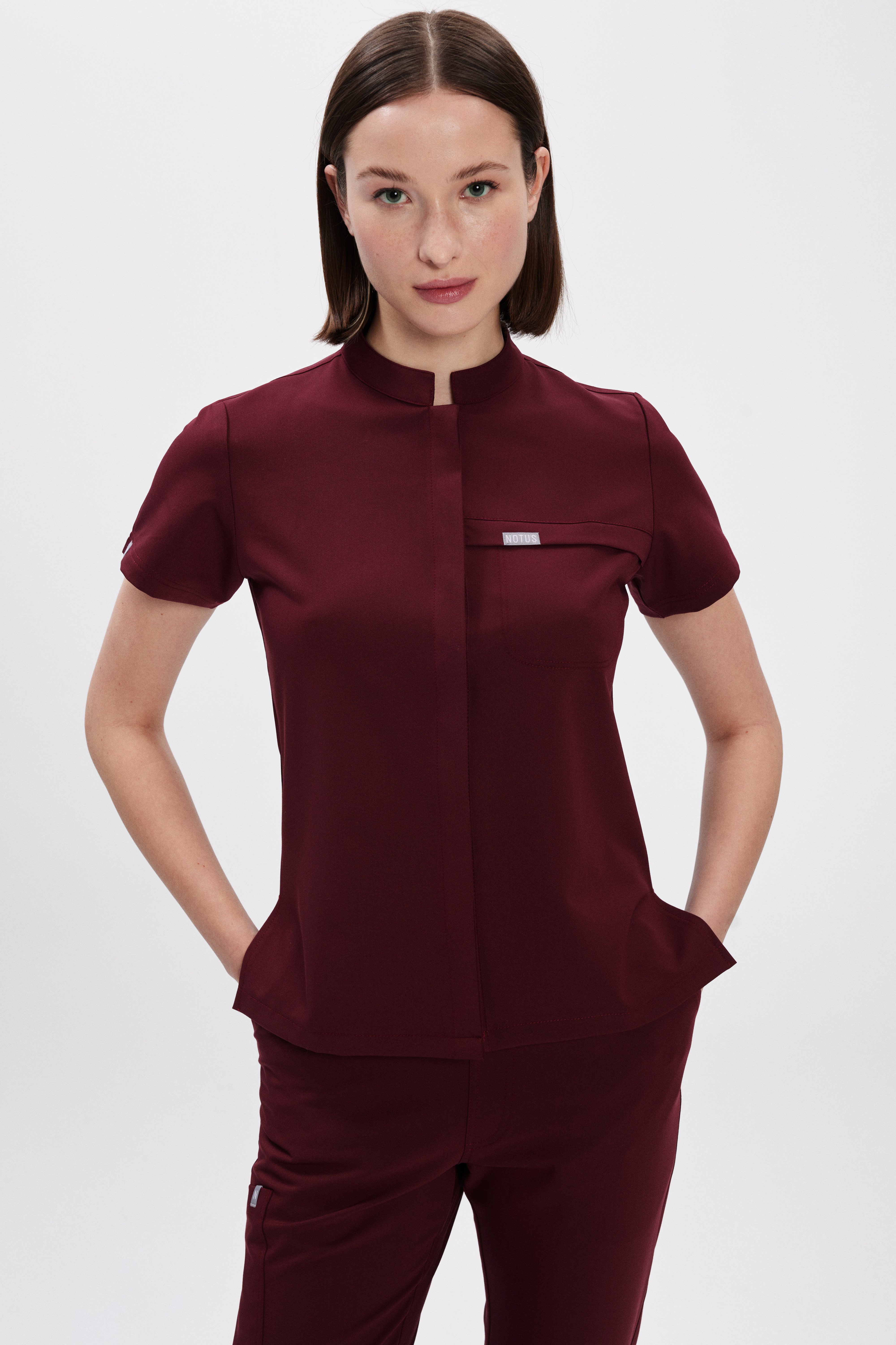 S Y D N E Y - Bordo Kadın Üniforma Takım