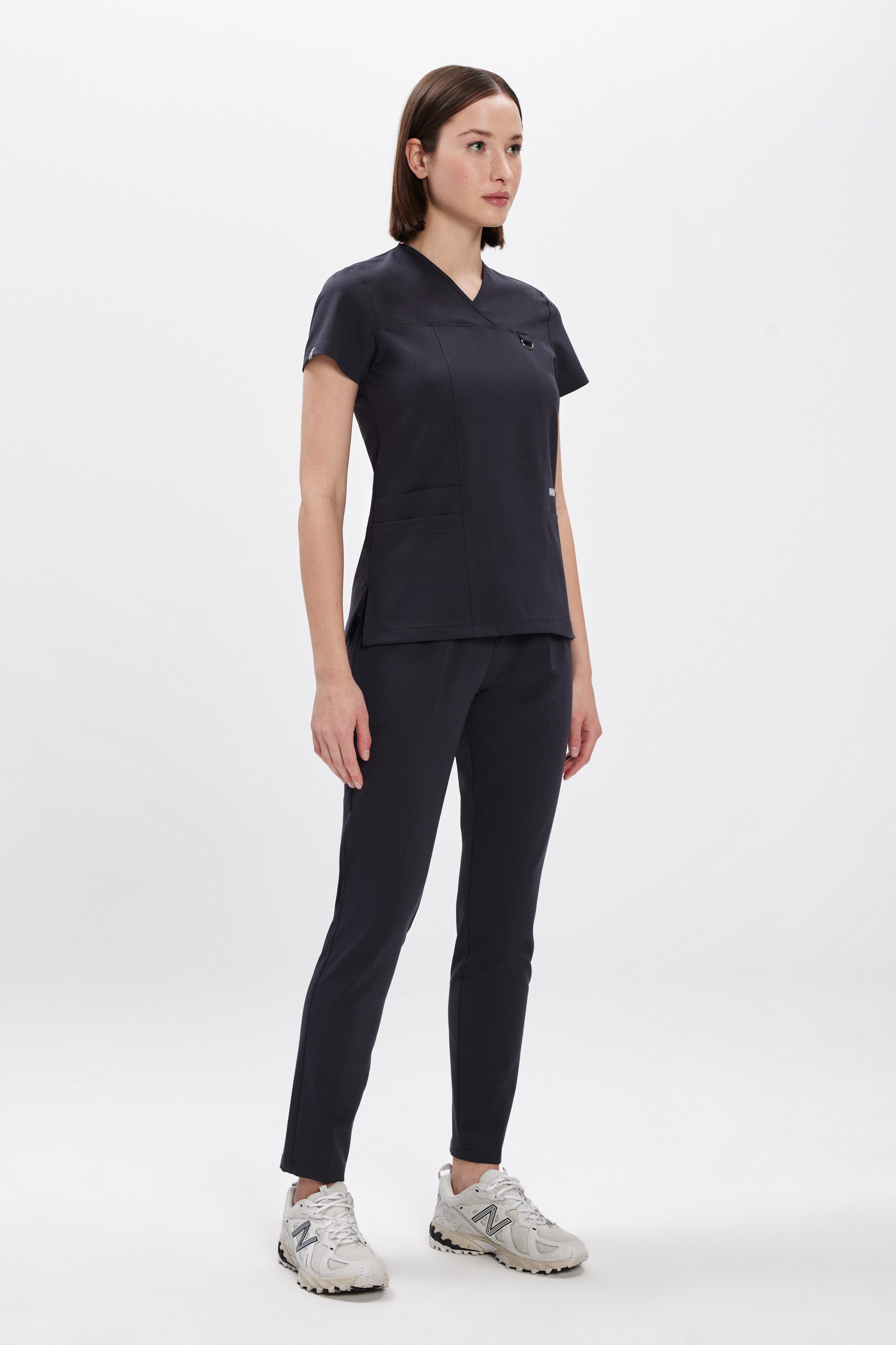 L I S B O N - Antrasit Kadın Üniforma Takım