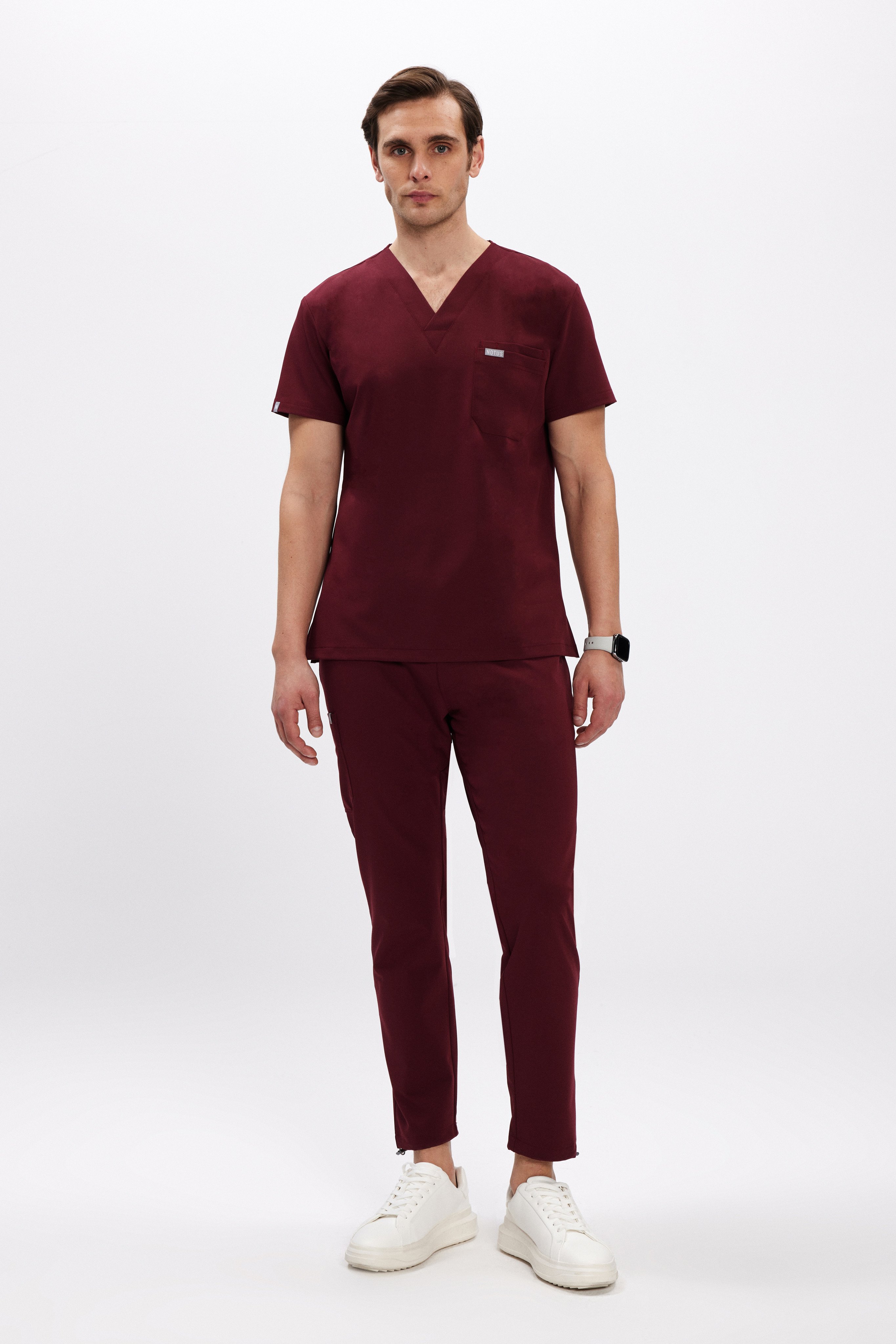 N E W  Y O R K - Bordo Erkek Üniforma Takım