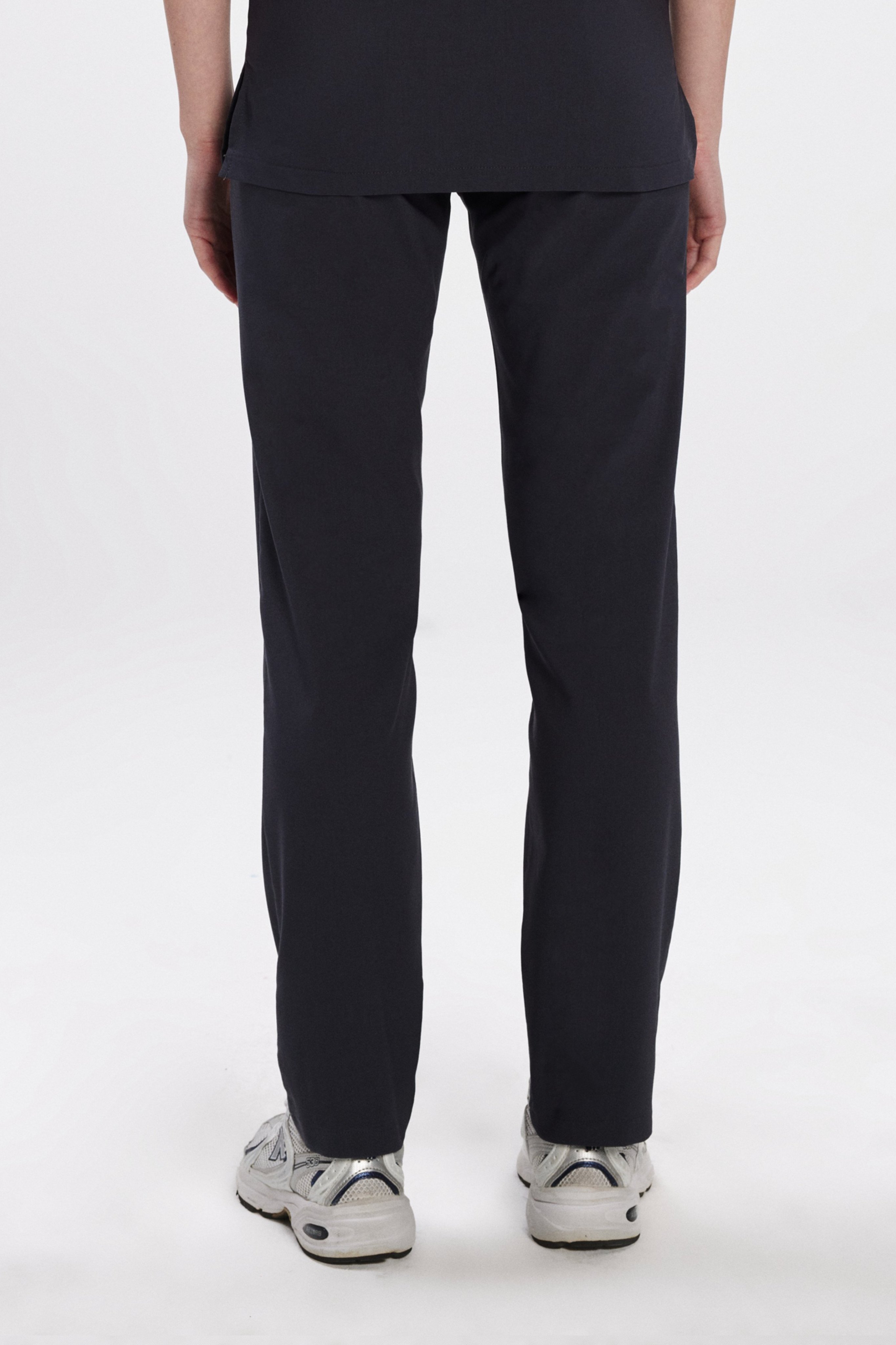 Antrasit Likralı Klasik Kadın Üniforma Pantolon