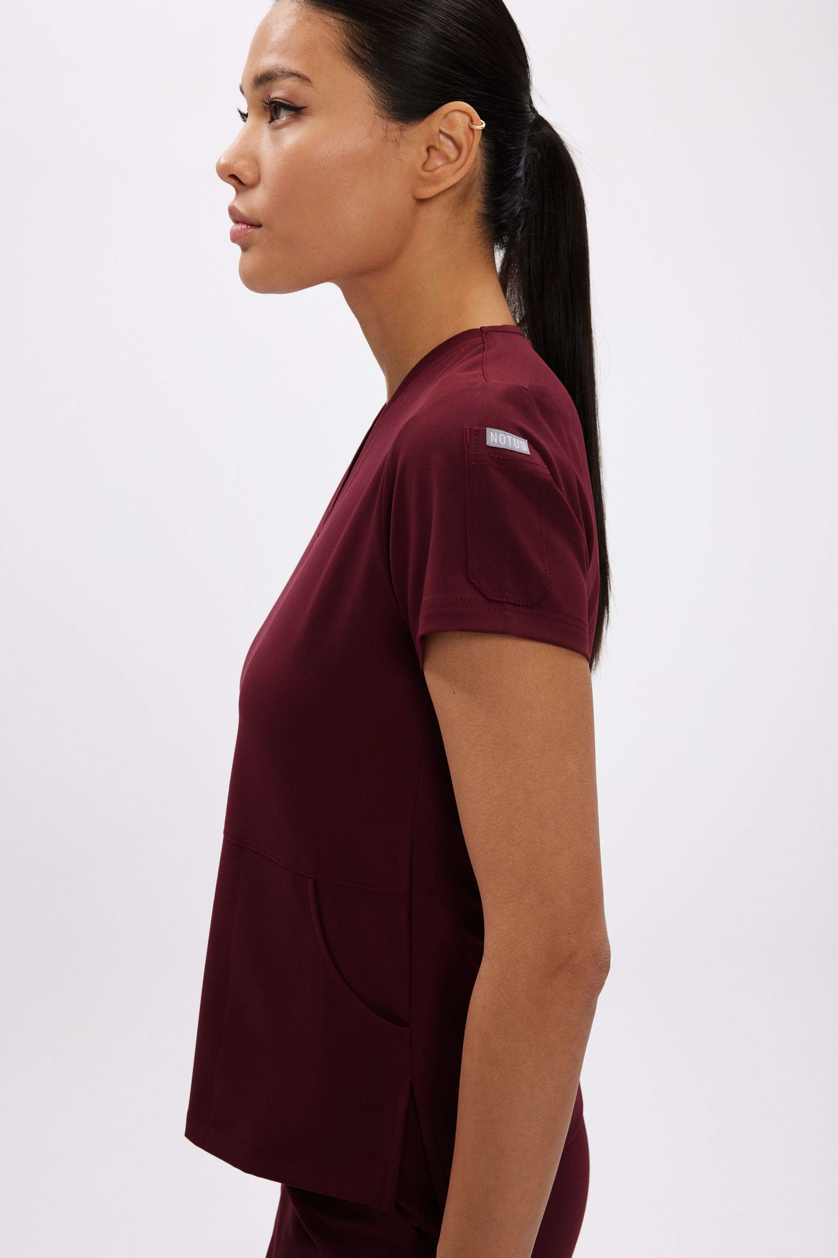 B O S T O N- Bordo Kadın Üniforma Takım