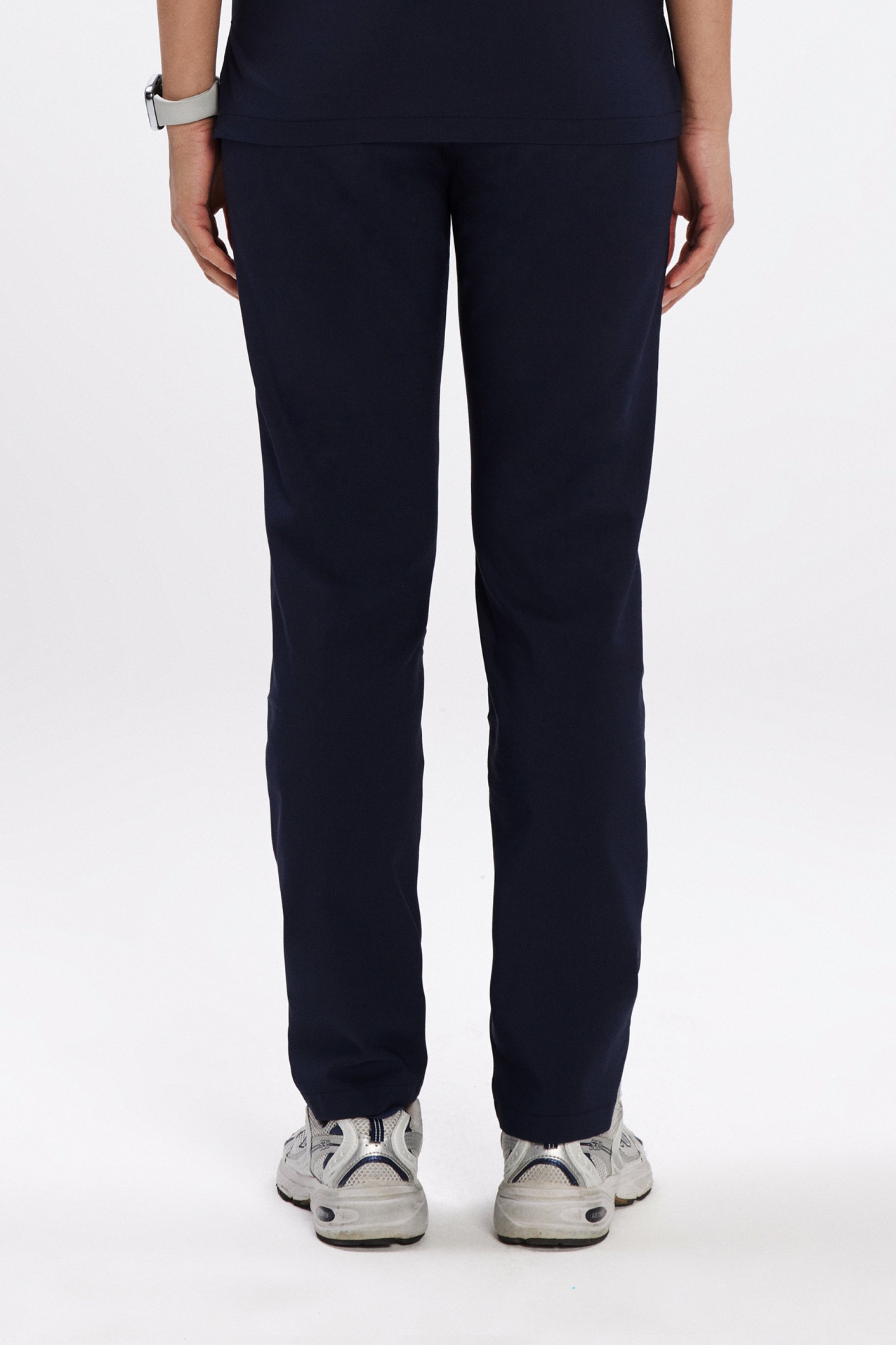 Lacivert Likralı Klasik Kadın Üniforma Pantolon