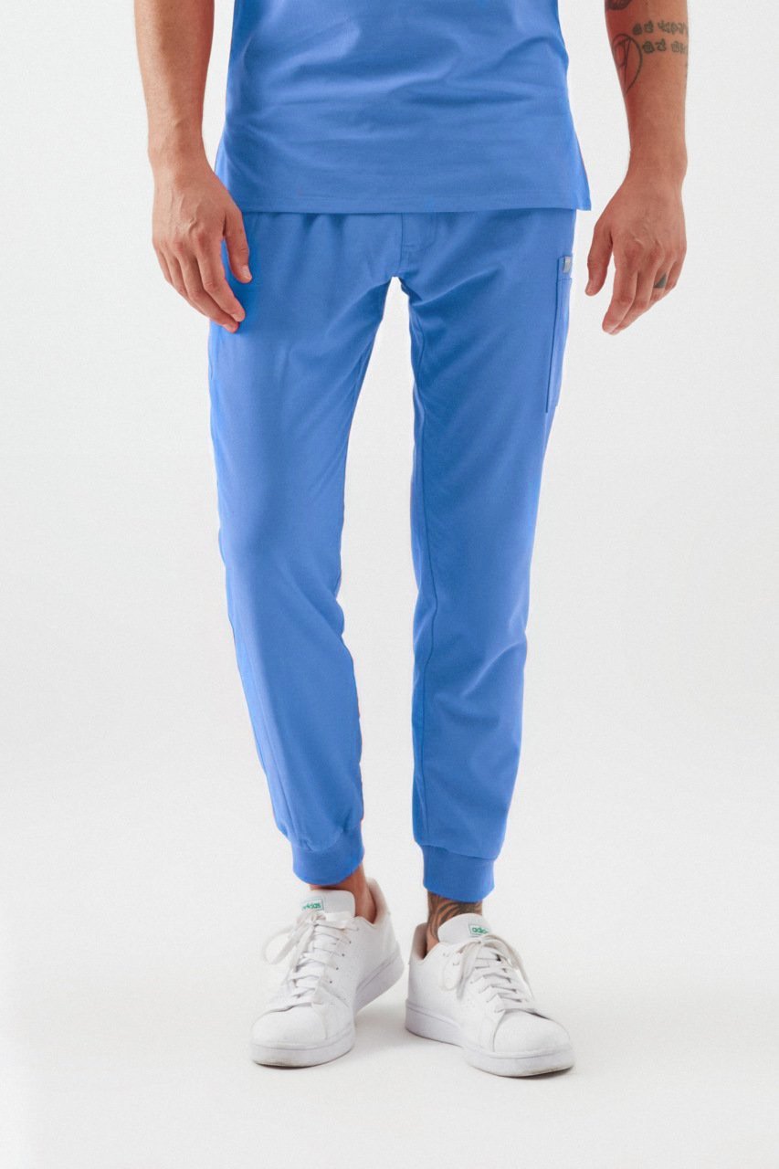 R E G E N T - Arktik Mavi Jogger Erkek Üniforma Alt