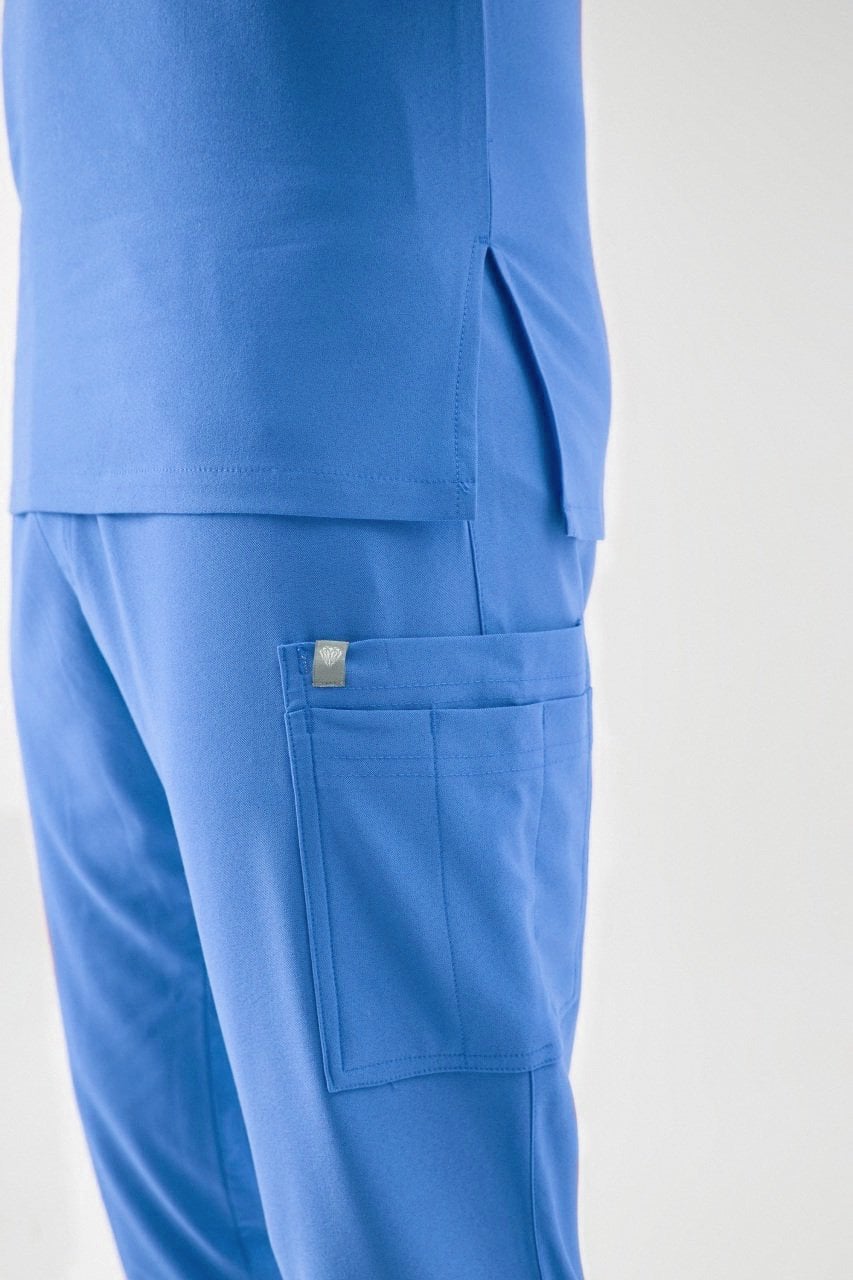 R E G E N T - Arktik Mavi Jogger Erkek Üniforma Alt