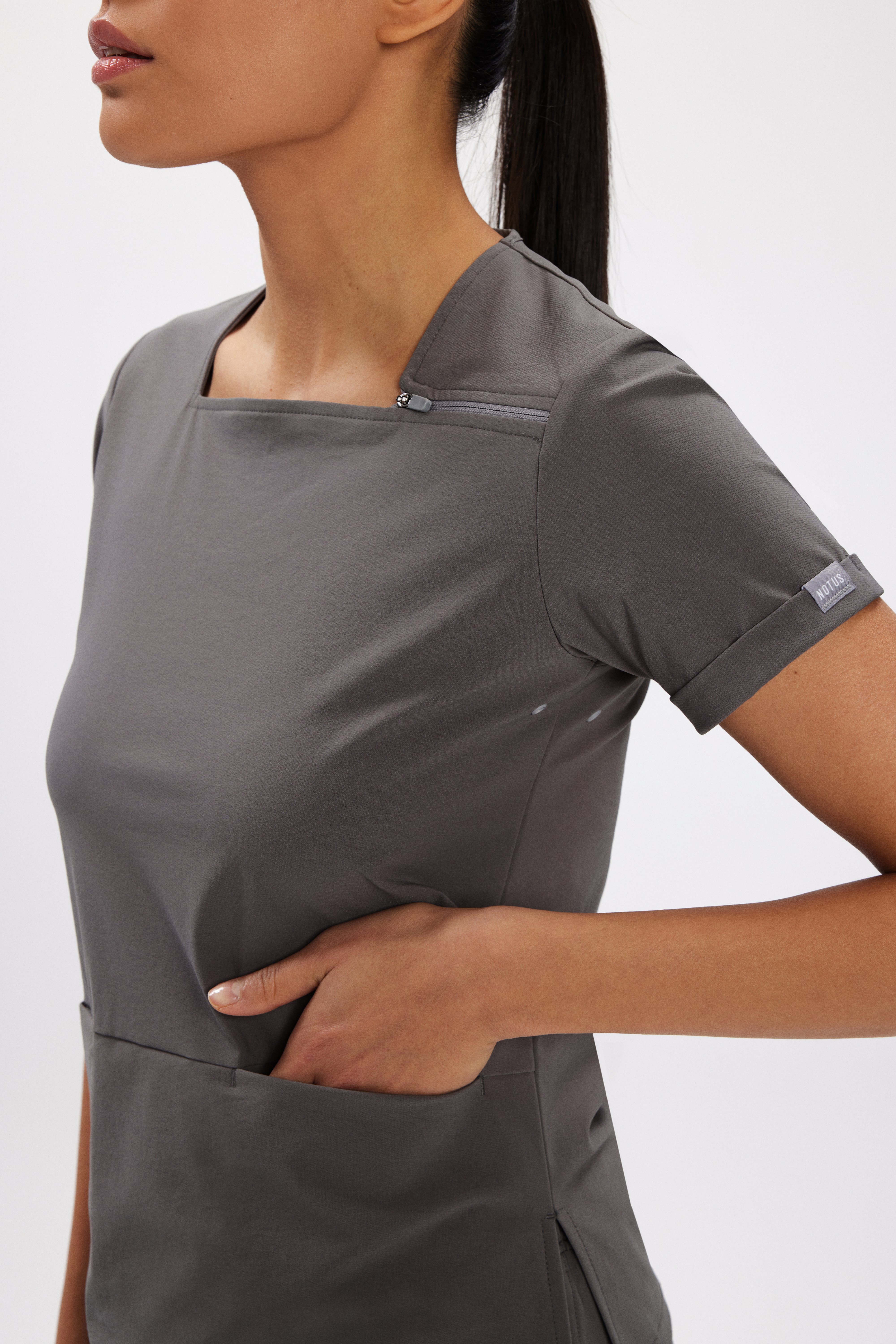 H E R A - Gri Kadın Üst