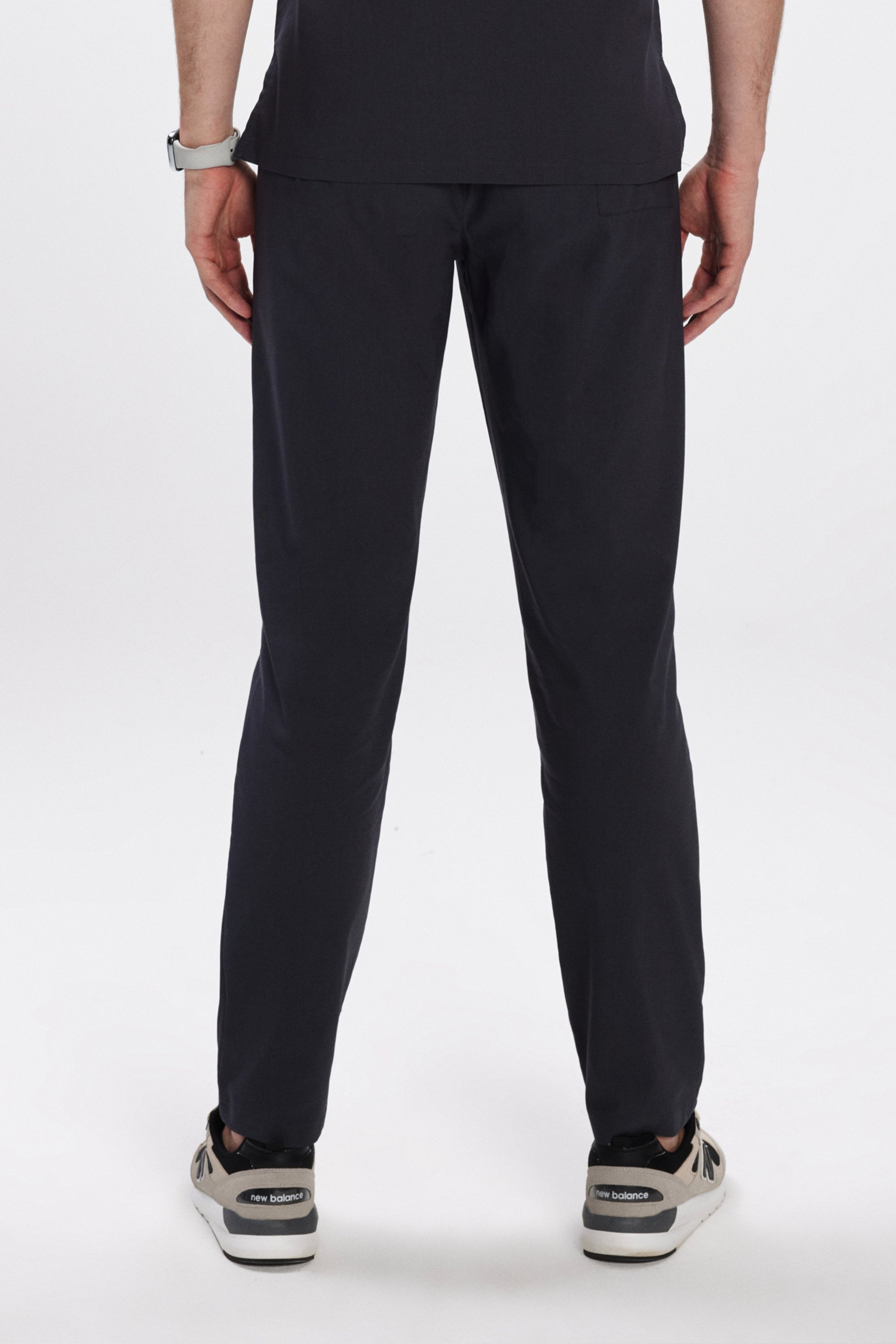 Antrasit Likralı Klasik Erkek Üniforma Pantolon