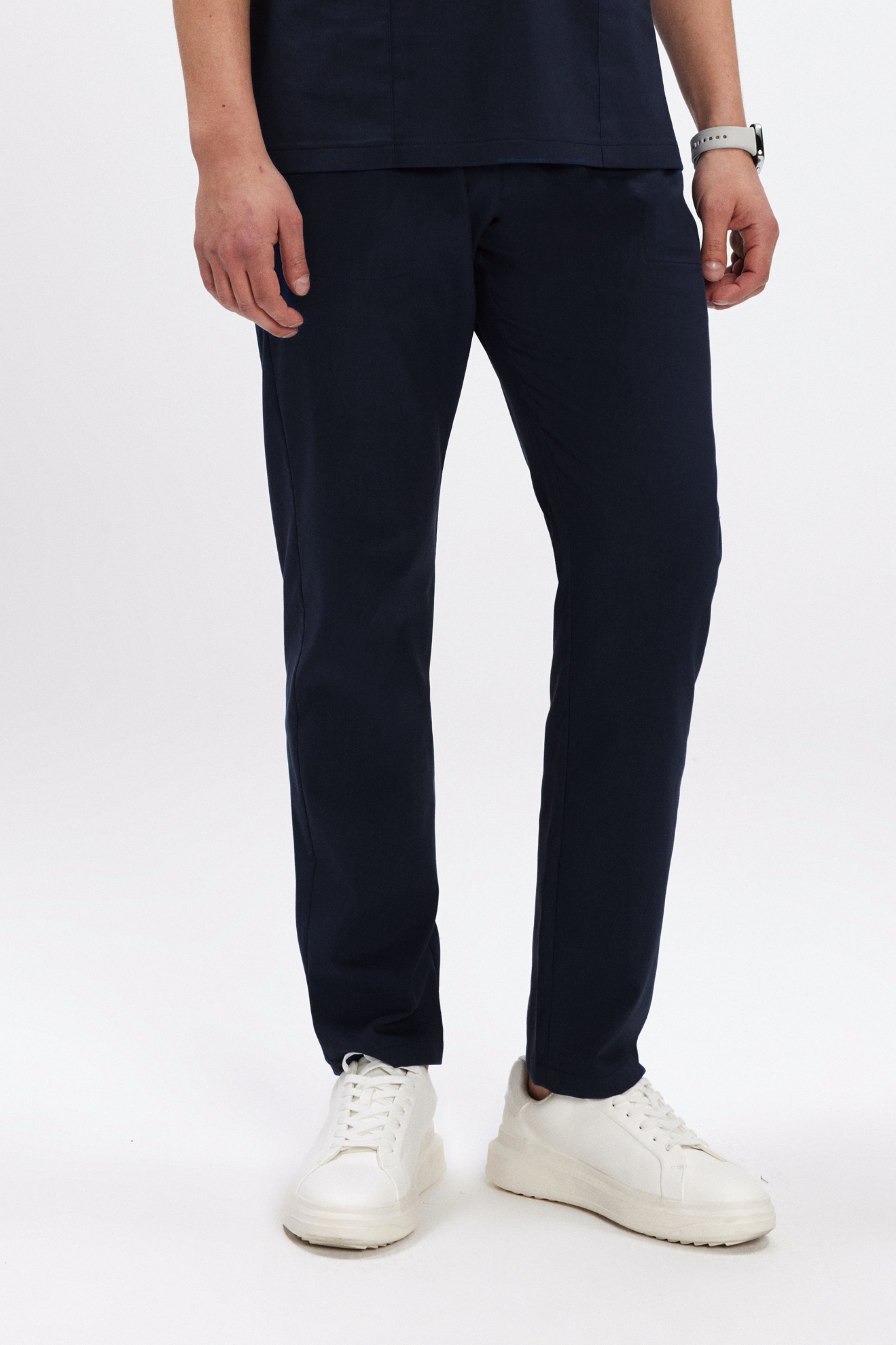 Lacivert Likralı Klasik Erkek Üniforma Pantolon