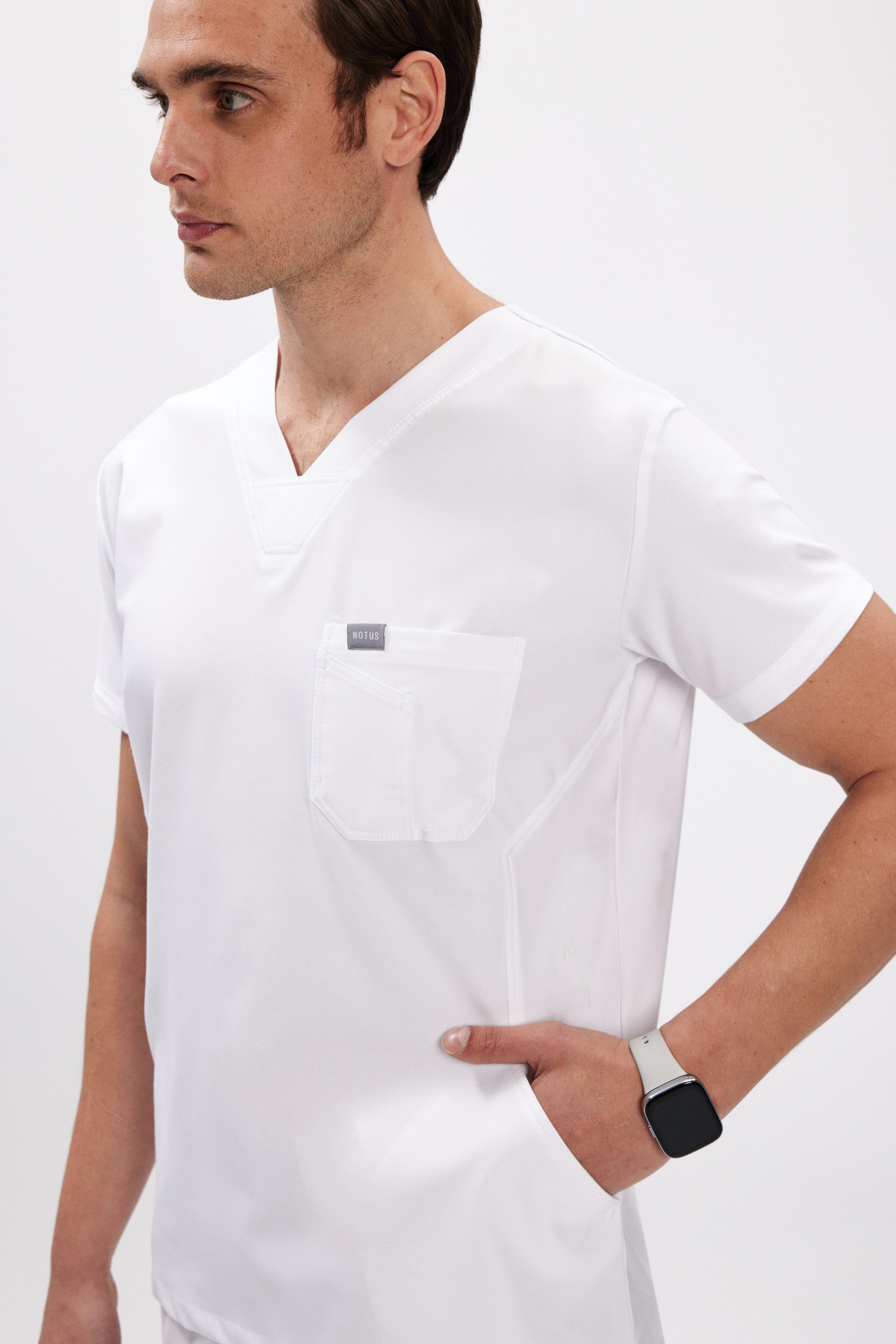 J U B I L E E - Beyaz Erkek Üniforma Üst