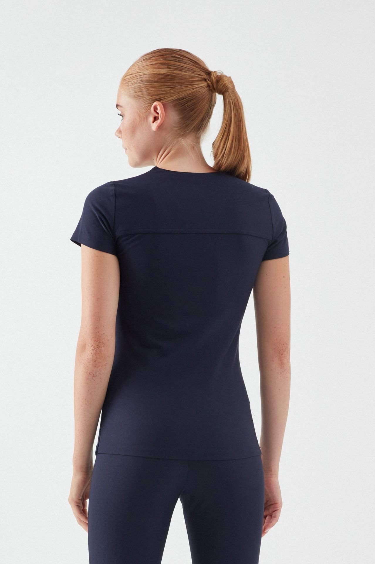 T I F F A N Y - Lacivert Kadın Üniforma Üst