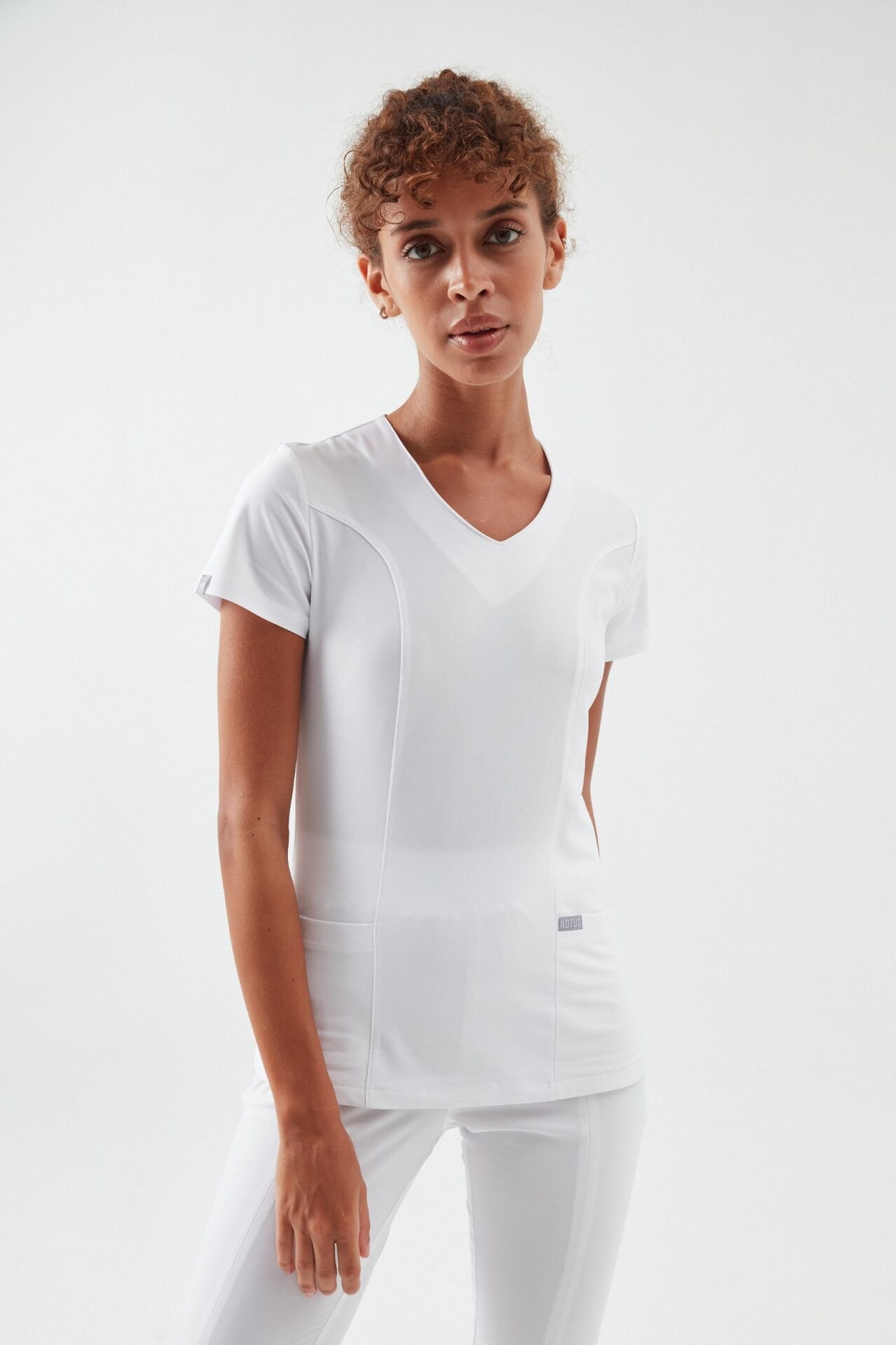 T I F F A N Y - Beyaz Kadın Üniforma Üst