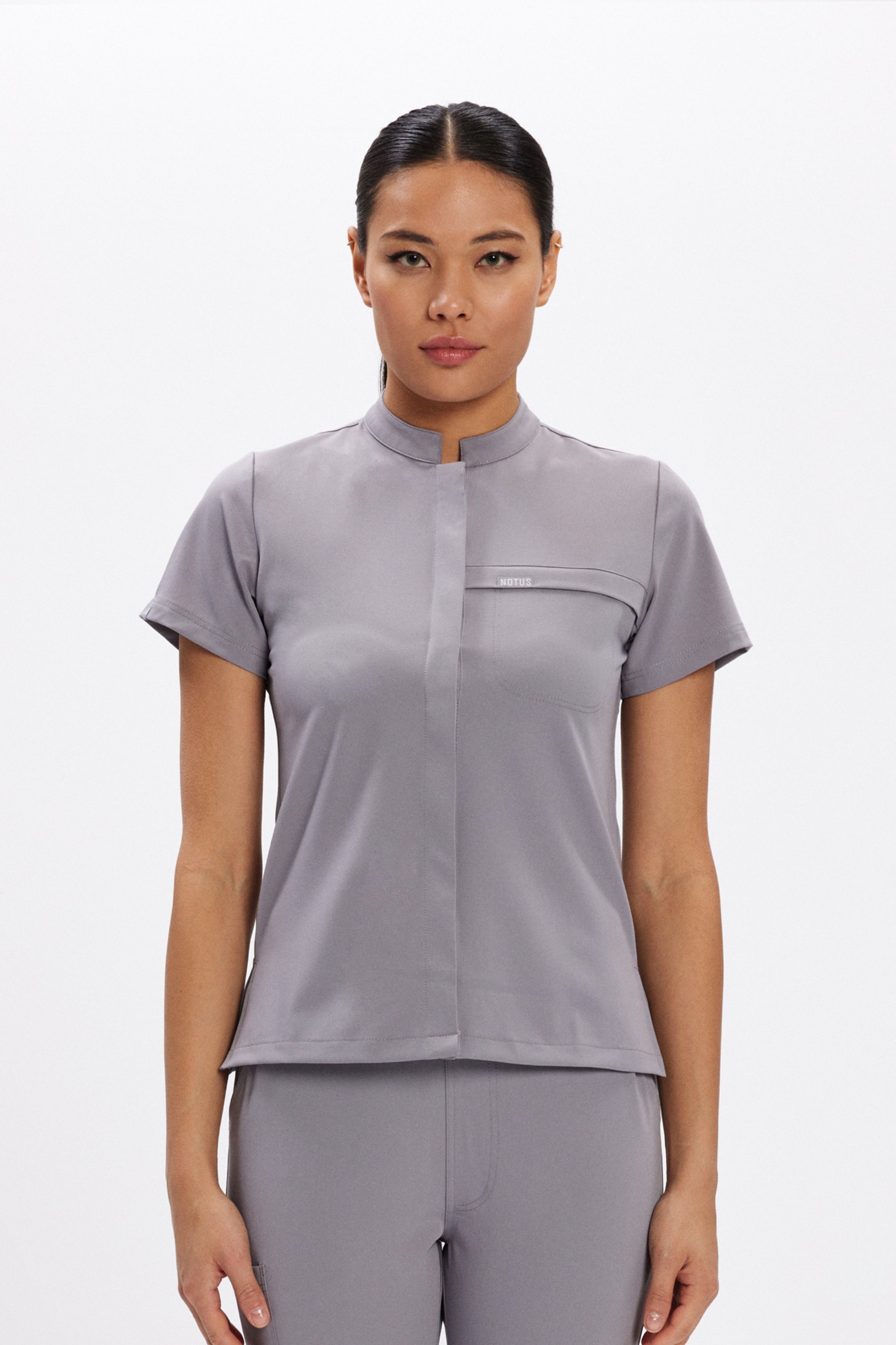 S Y D N E Y - Gri Kadın Üniforma Üst