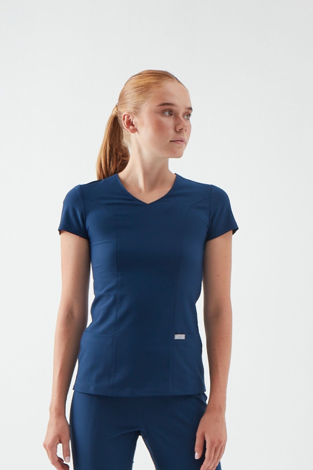 T I F F A N Y - Petrol Lacivert Kadın Üniforma Üst