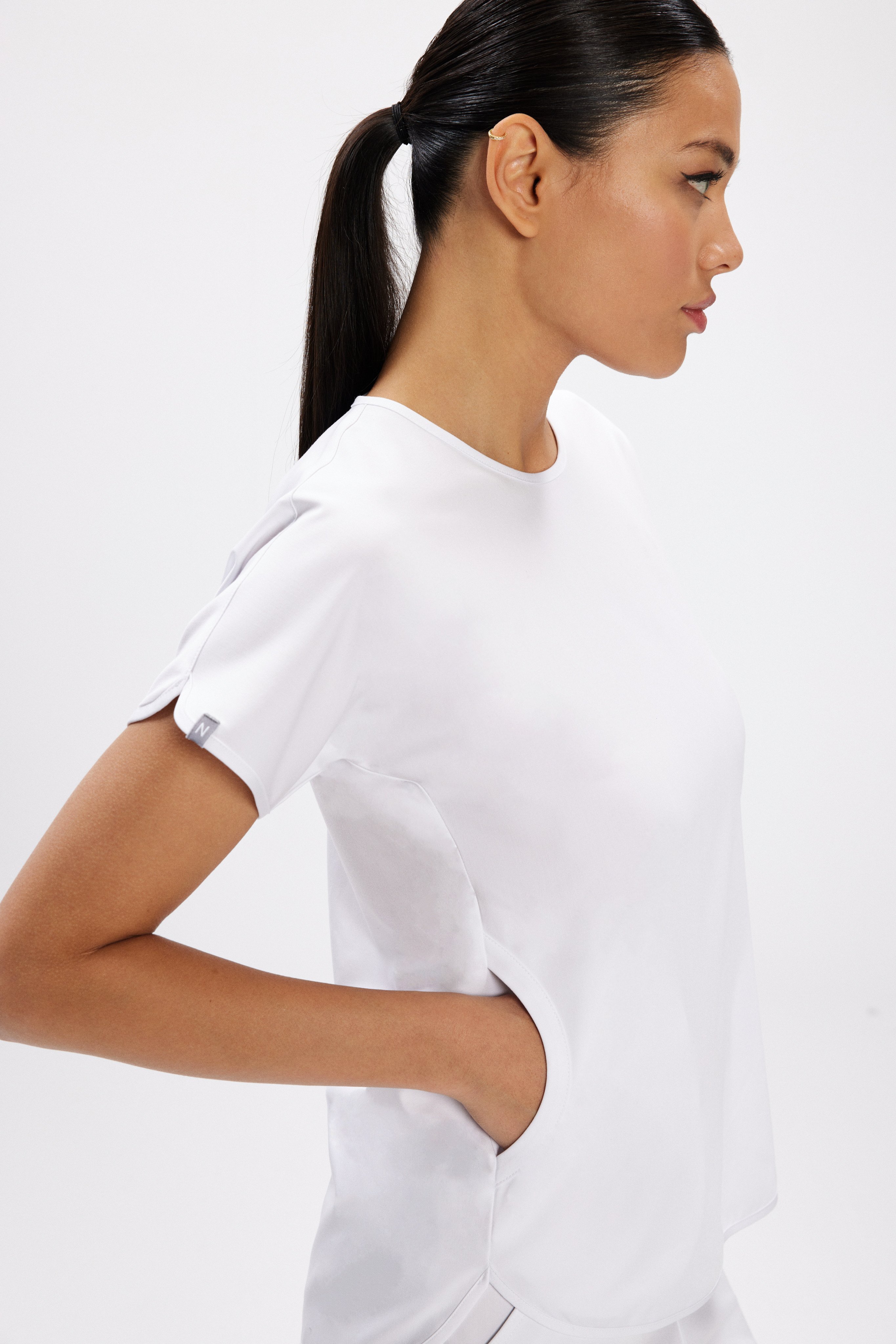 M E L B O U R N E - Beyaz Kadın Üniforma Üst